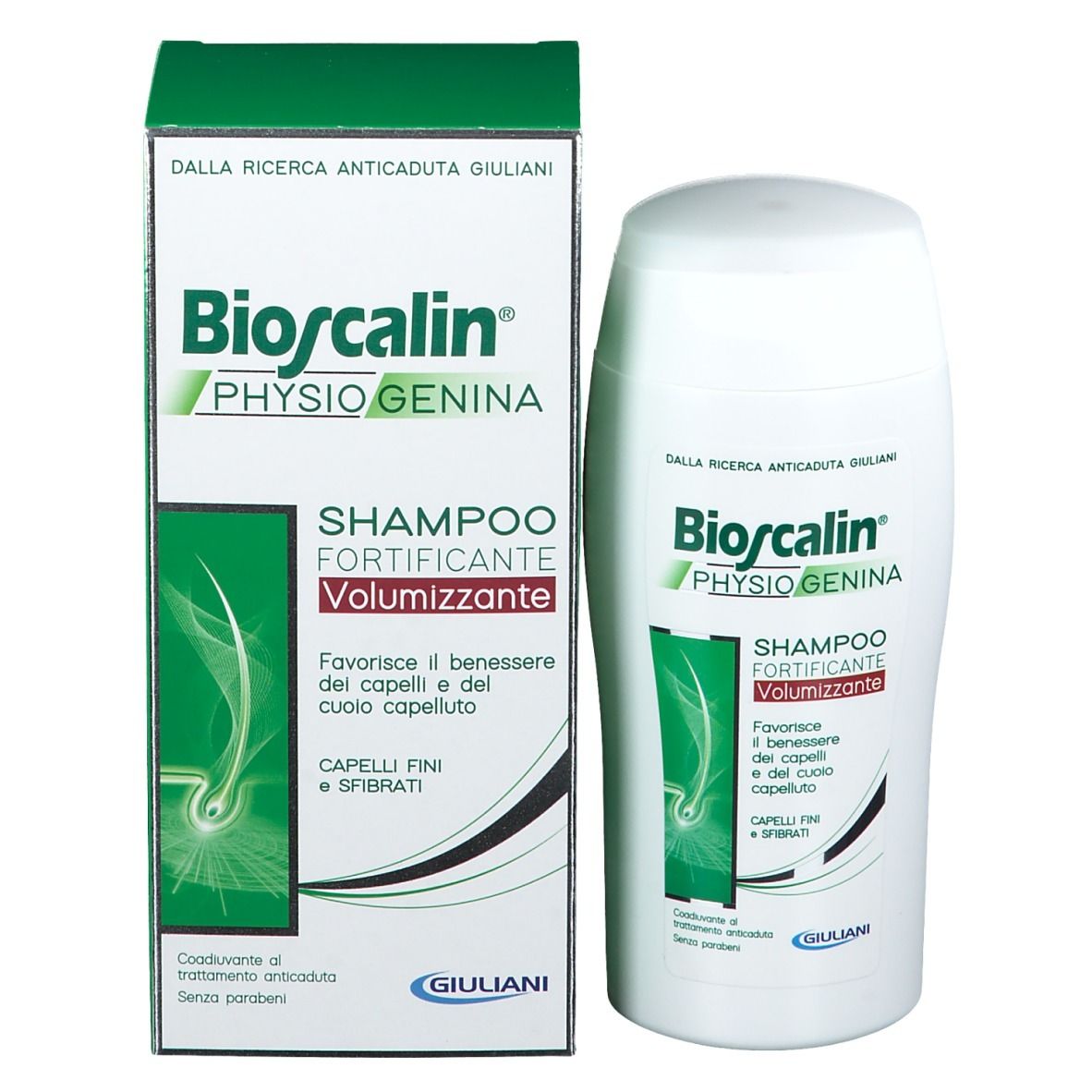 Bioscalin® Physiogenina Shampooing fortifiant volumisant
