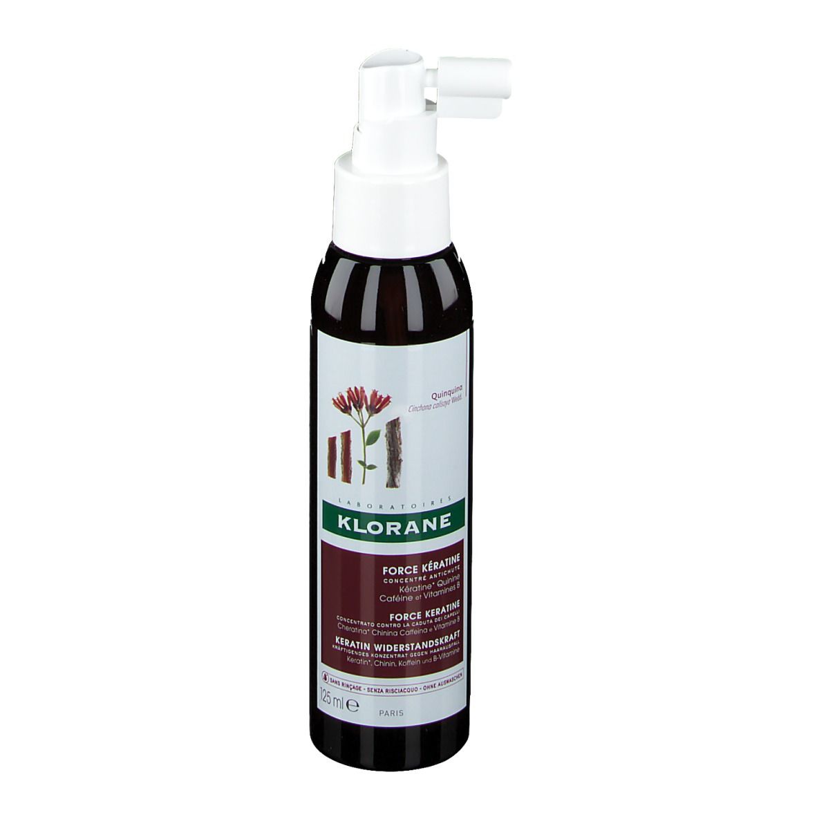 KLORANE Force Keratine Kératine Quinine Caféine et vitamine B