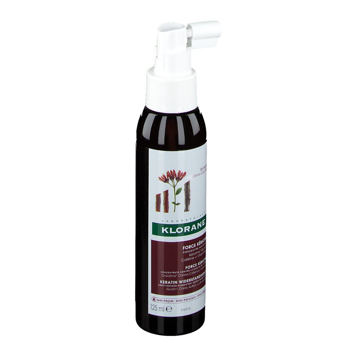 KLORANE Force Keratine Kératine Quinine Caféine et vitamine B