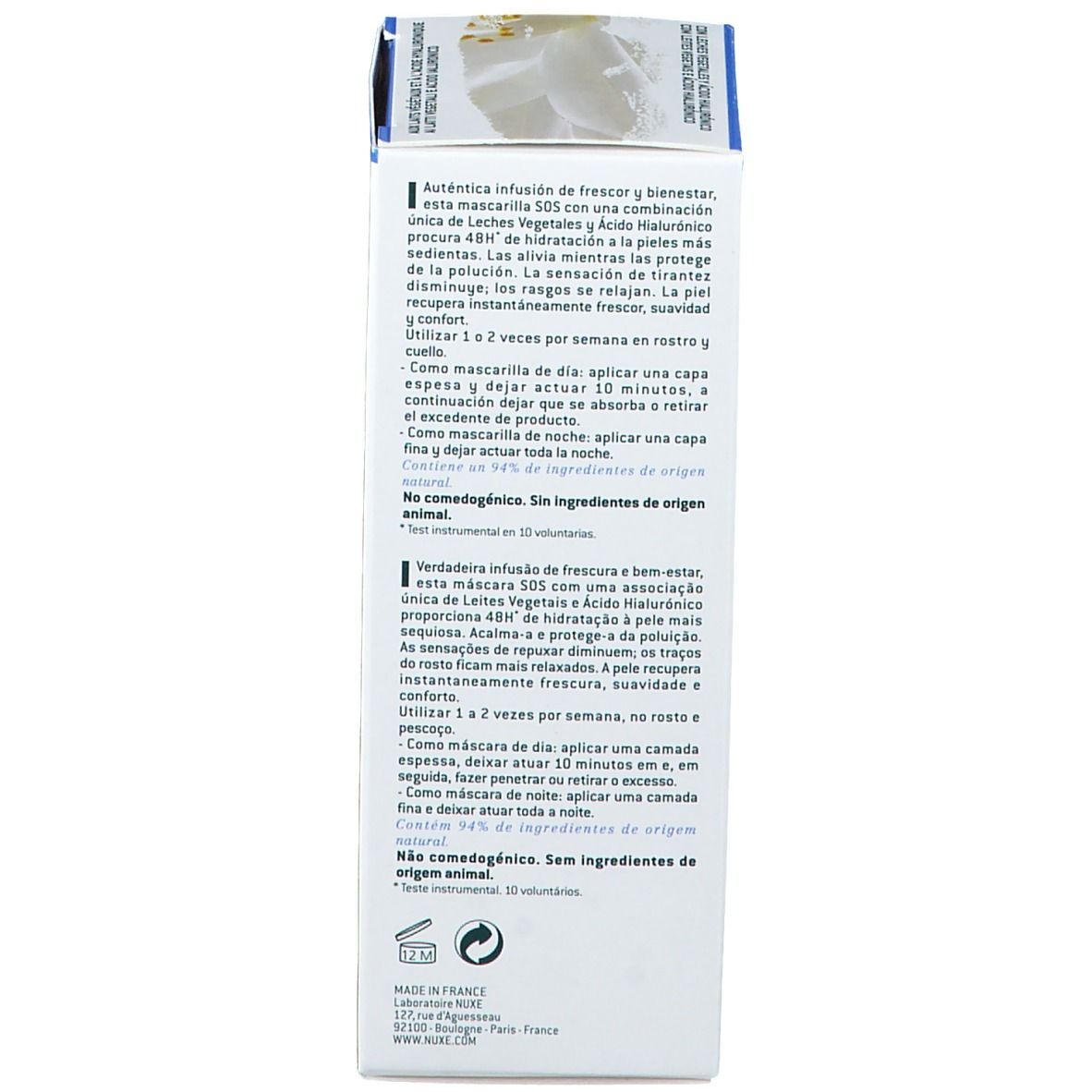 Nuxe Crème fraîche de beauté® SOS-Feuchtigkeitsmaske 48H
