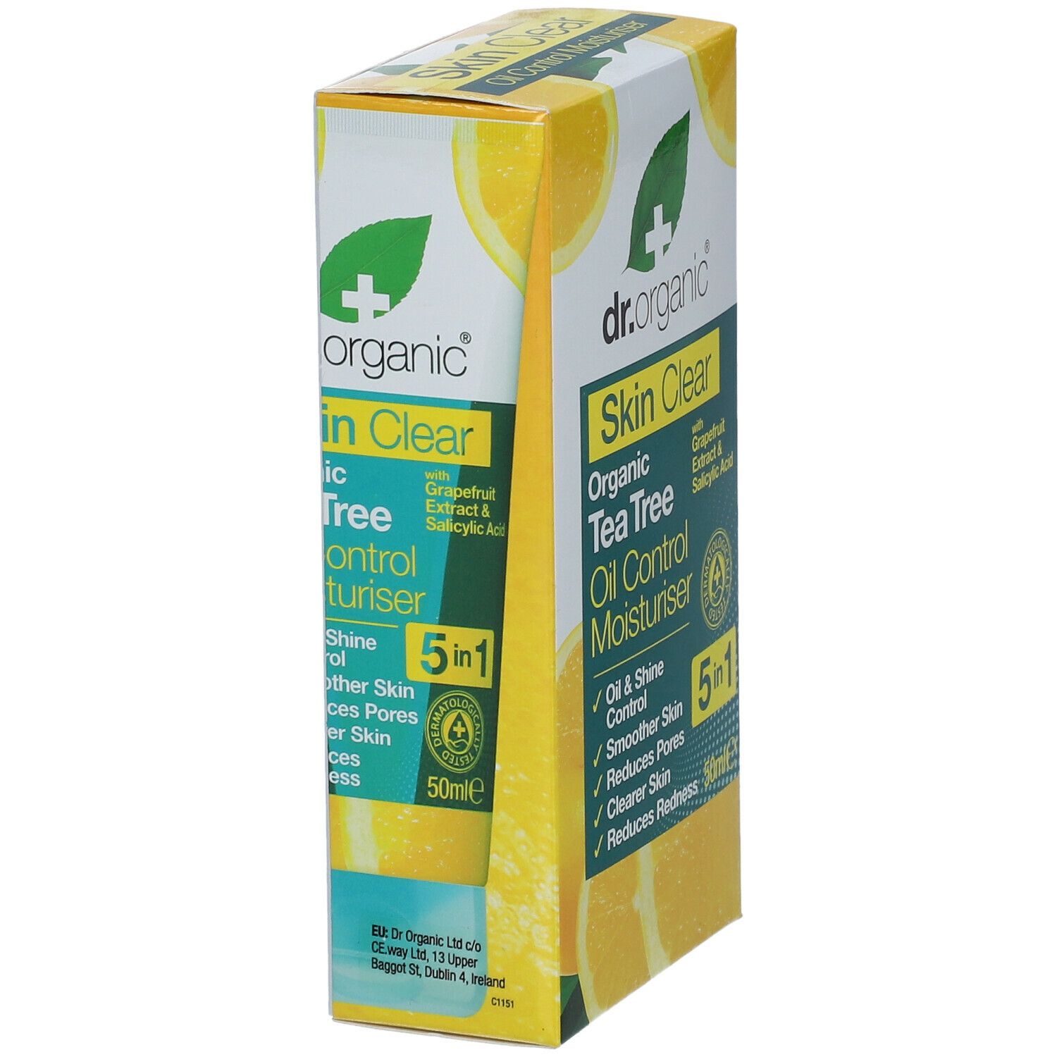 Dr.Organic® Skin Clear Teebaumöl Control Moisturiser