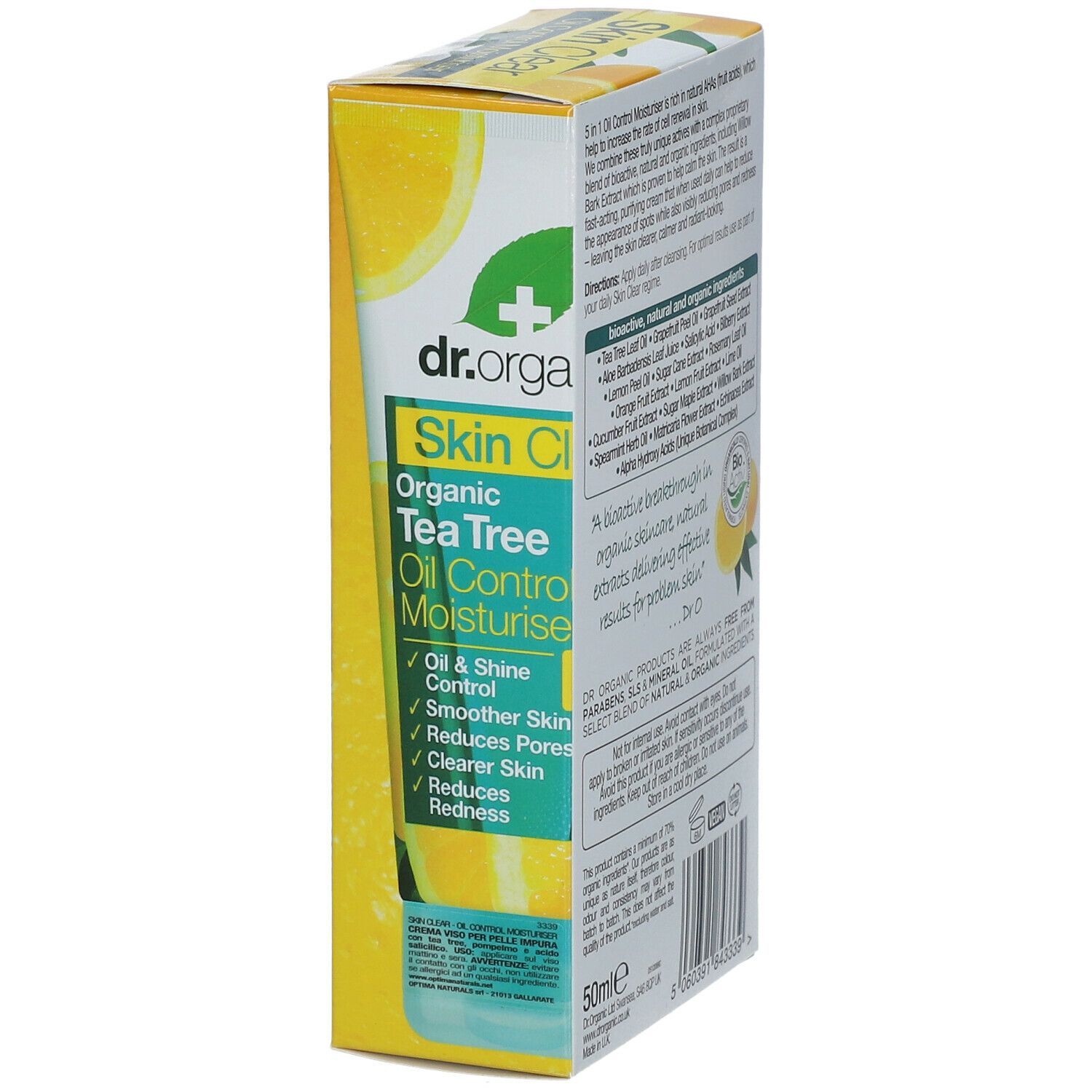 Dr.Organic® Skin Clear Teebaumöl Control Moisturiser