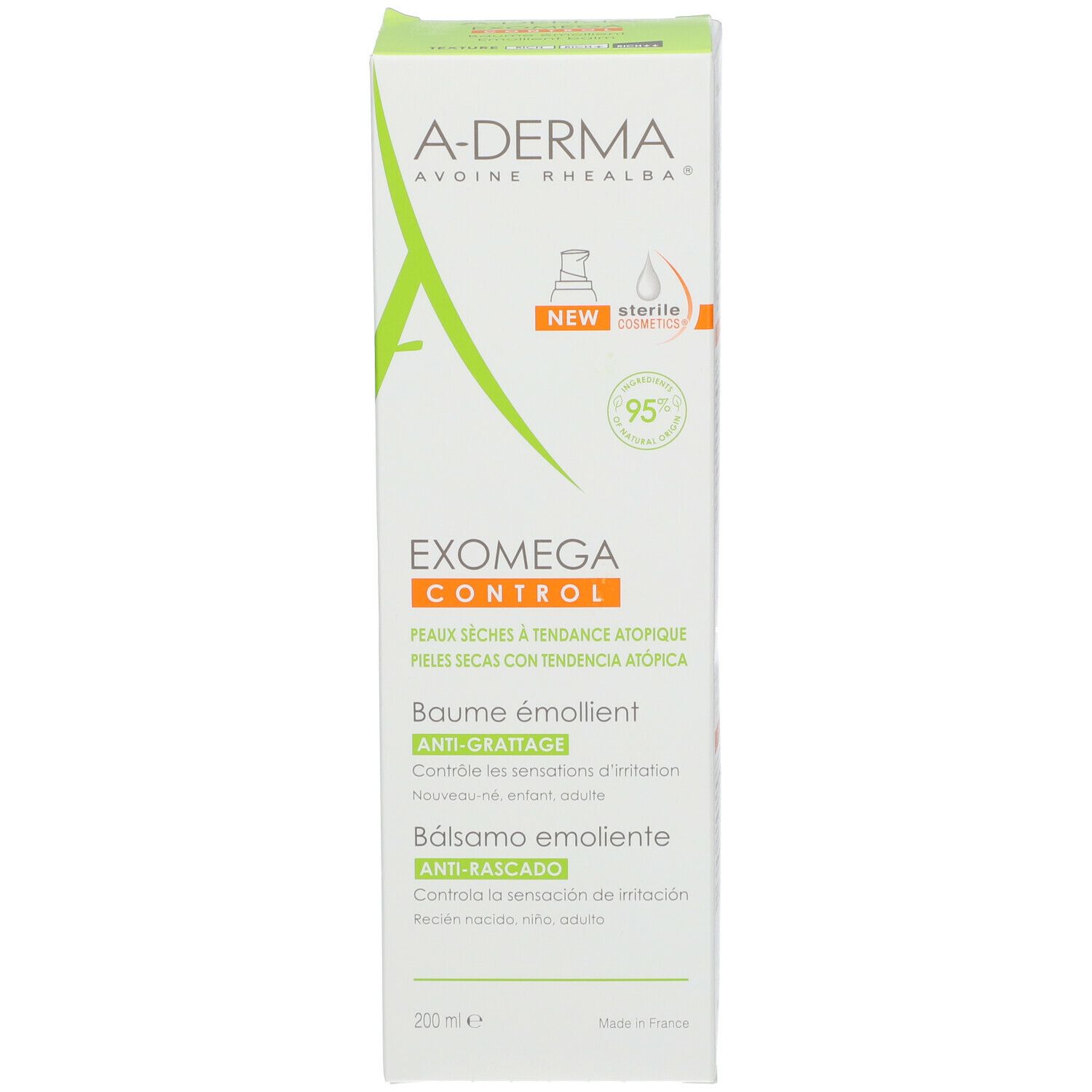 A-Derma EXOMEGA CONTROL Geschmeidigmachende Creme