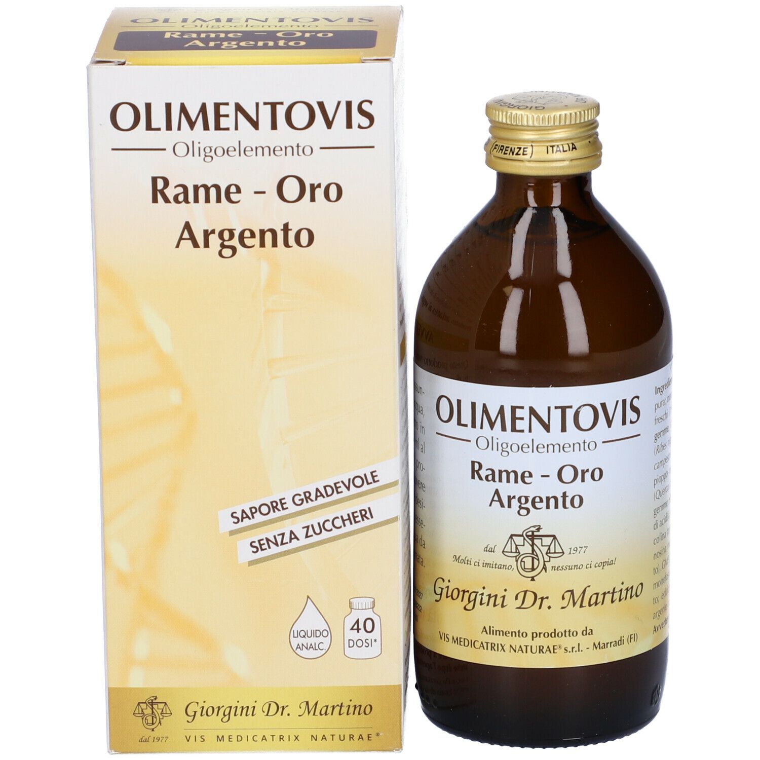 Giorgini Dr. Martino Olimentovis Oligoéléments Cuivre Or Argent