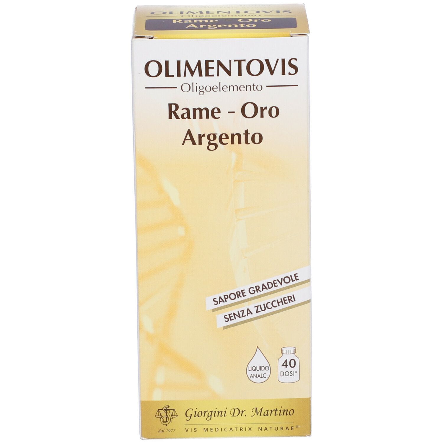 Giorgini Dr. Martino Olimentovis Oligoéléments Cuivre Or Argent