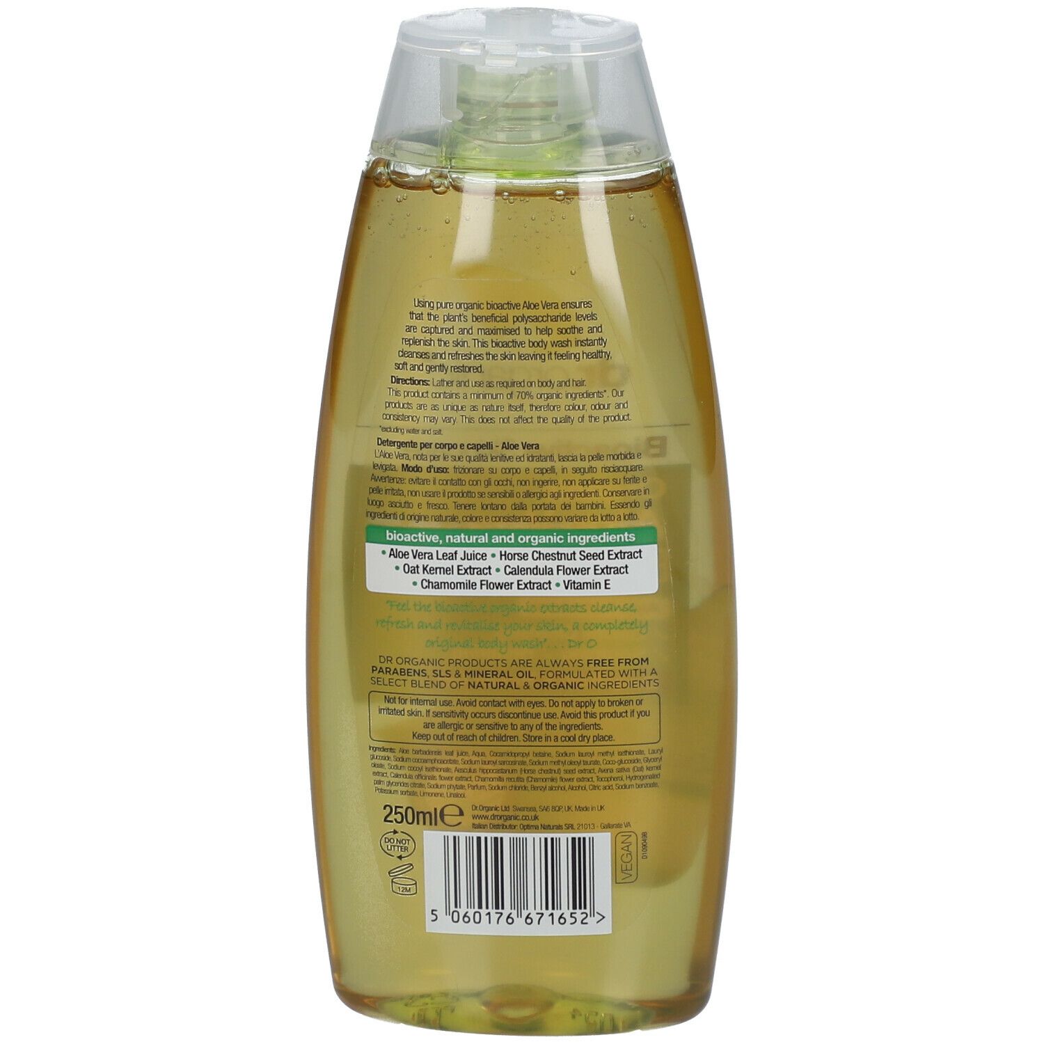 Dr. Organic® Bio-Aloe Vera Bad & Dusche