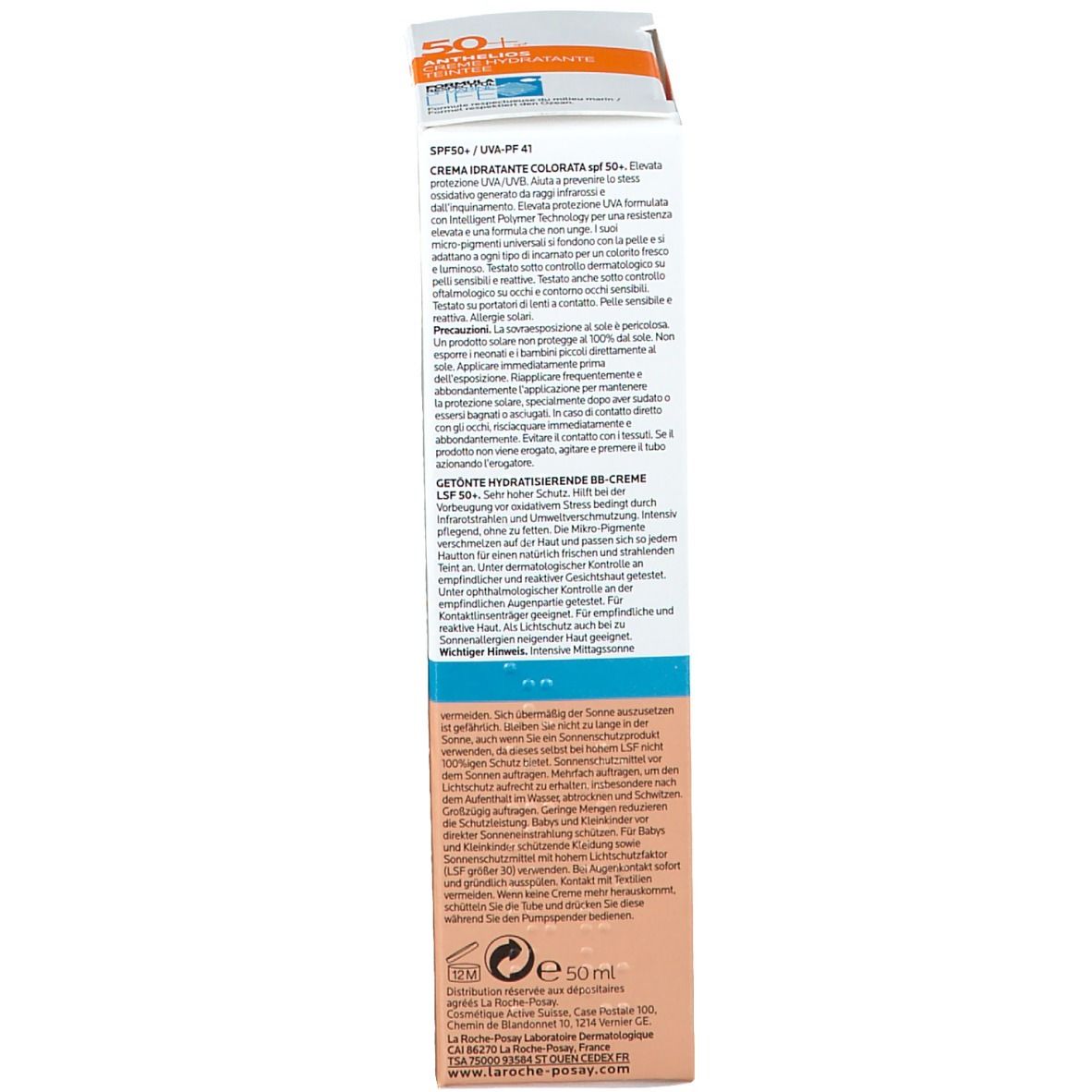 LA ROCHE POSAY ANTHELIOS ULTRA SPF50+ BB Crème teintée