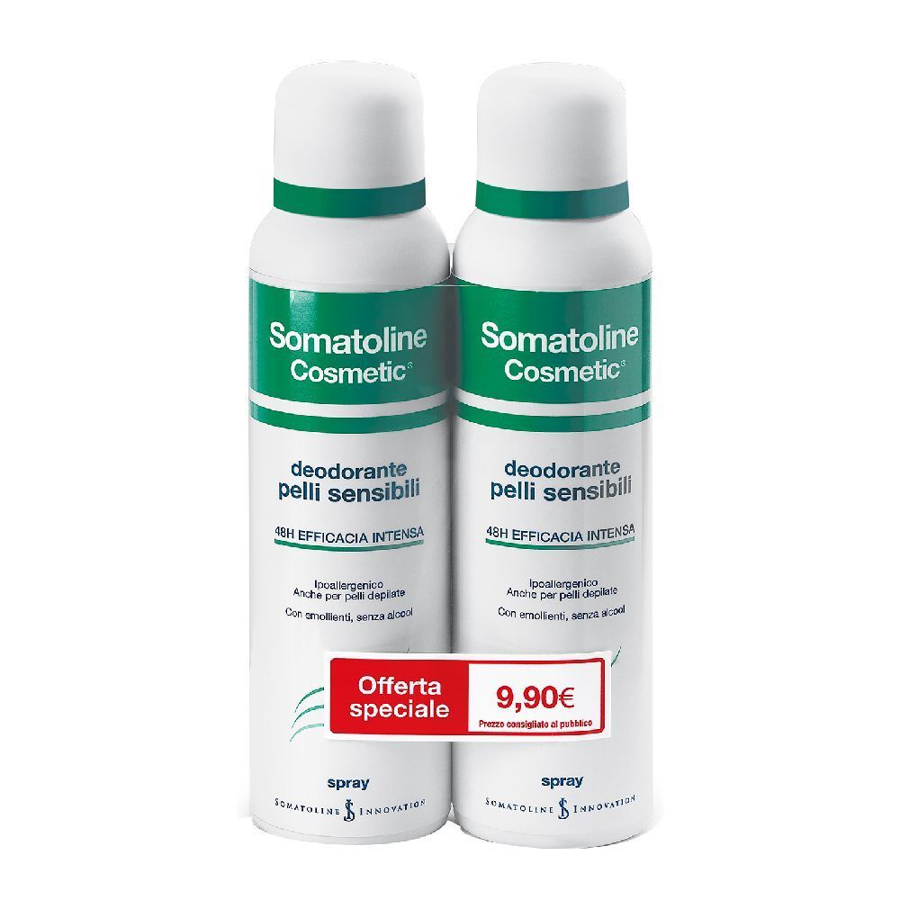 Somatoline Cosmetic® Spray déodorant pour peau sensible