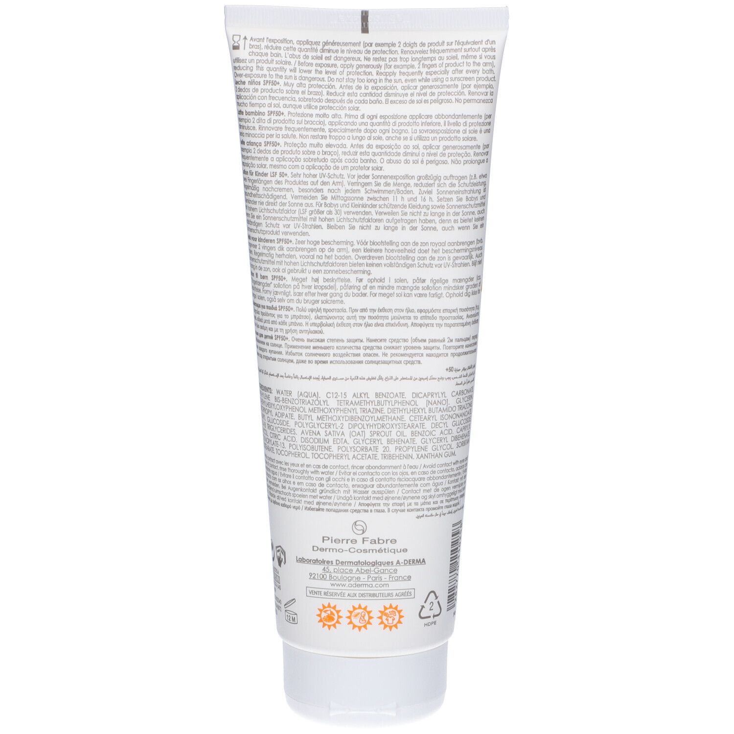 A-DERMA PROTECT KIDS Lotion LSF 50+