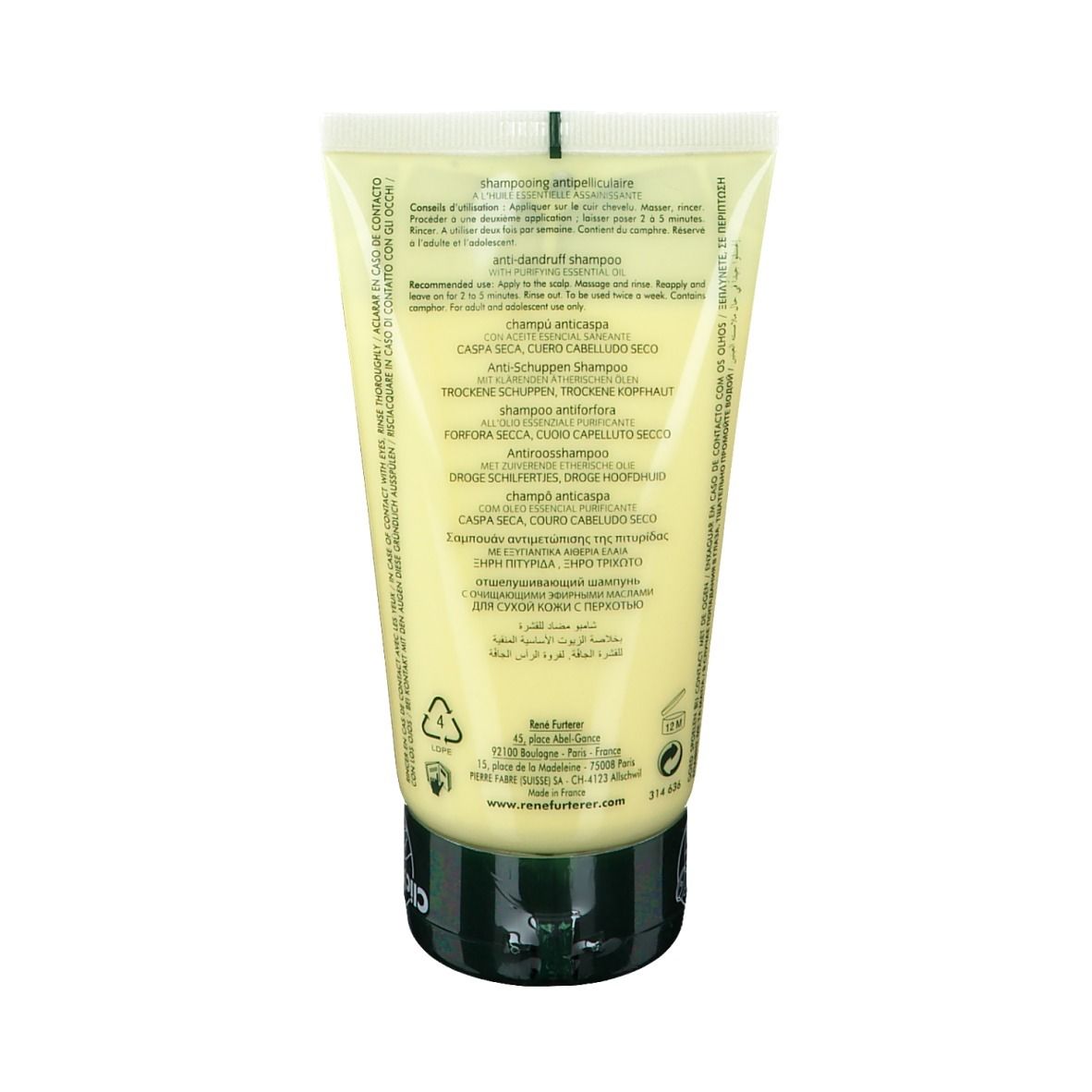 RENE FURTERER Melaleuca Shampooing antipelliculaire Pellicules sèches
