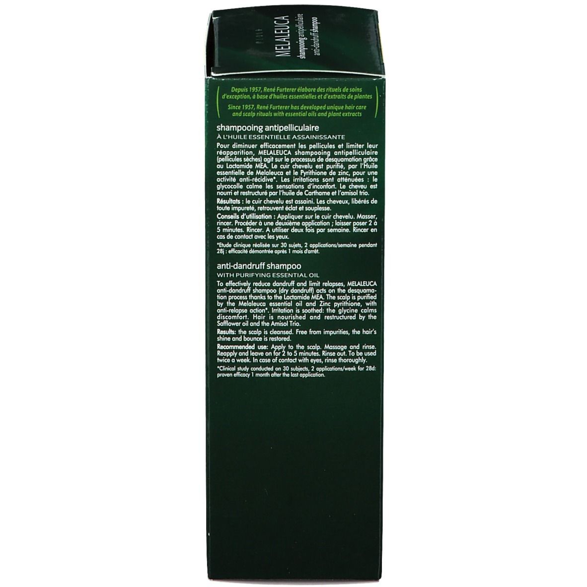 RENE FURTERER Melaleuca Shampooing antipelliculaire Pellicules sèches
