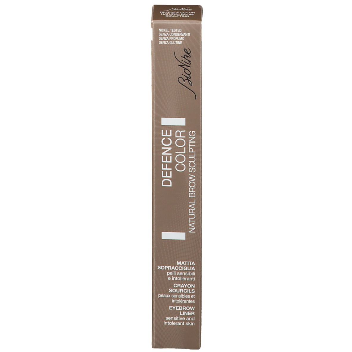 BioNike DEFENCE COLOR Natural Brow Sculpting Crayon sourcils N°402 Chatain