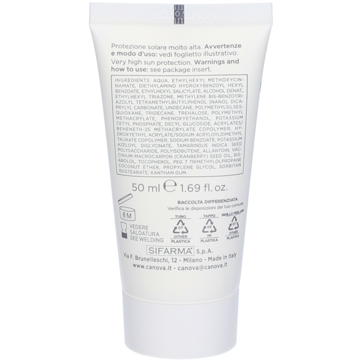 Acnell SPF 50+ Canova Creme-Gel