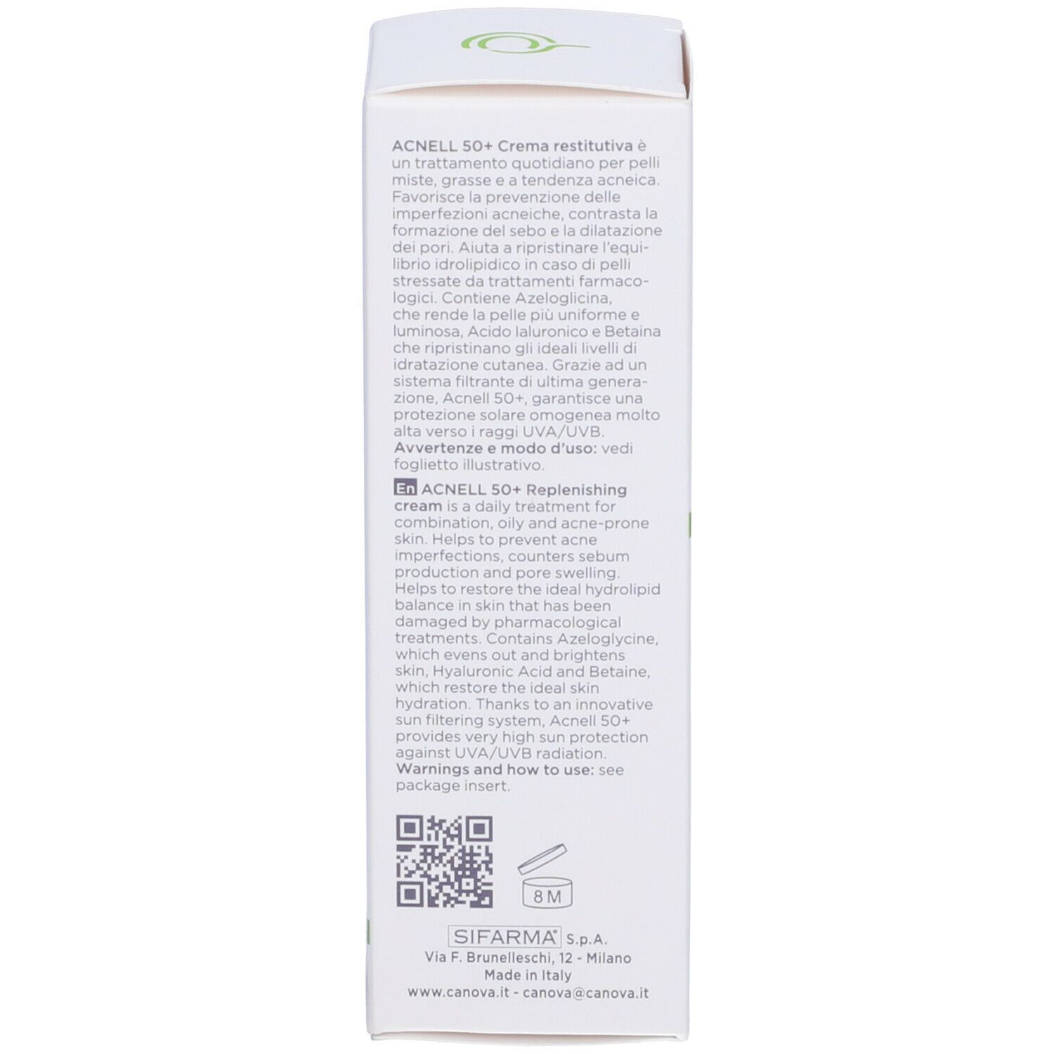 Acnell SPF 50+ Canova Creme-Gel