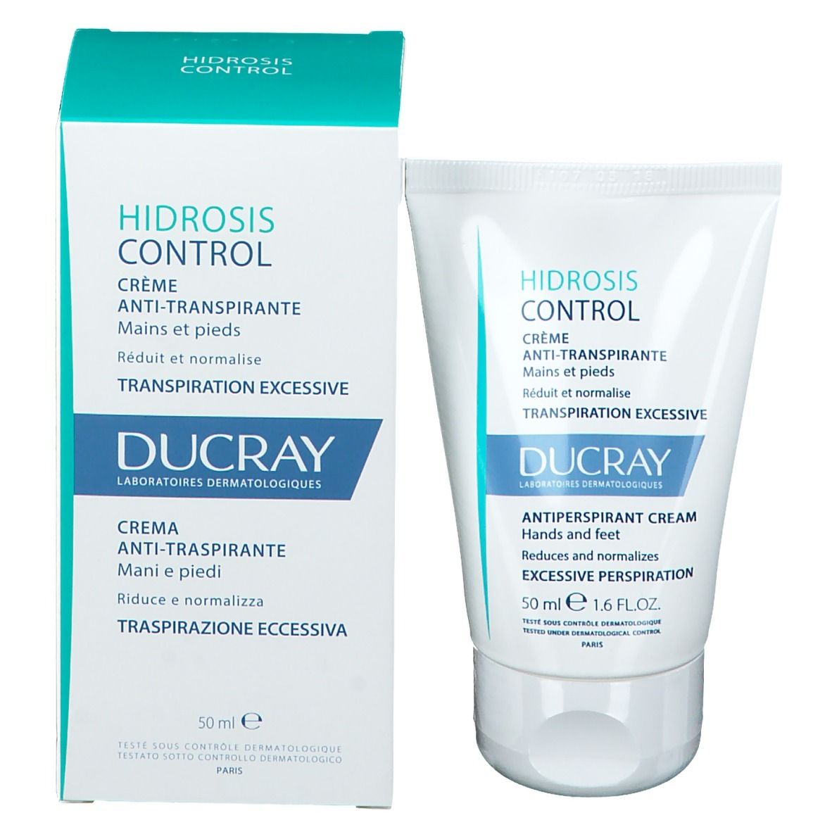 DUCRAY HIDROSIS CONTROL Hand-und Fußcreme