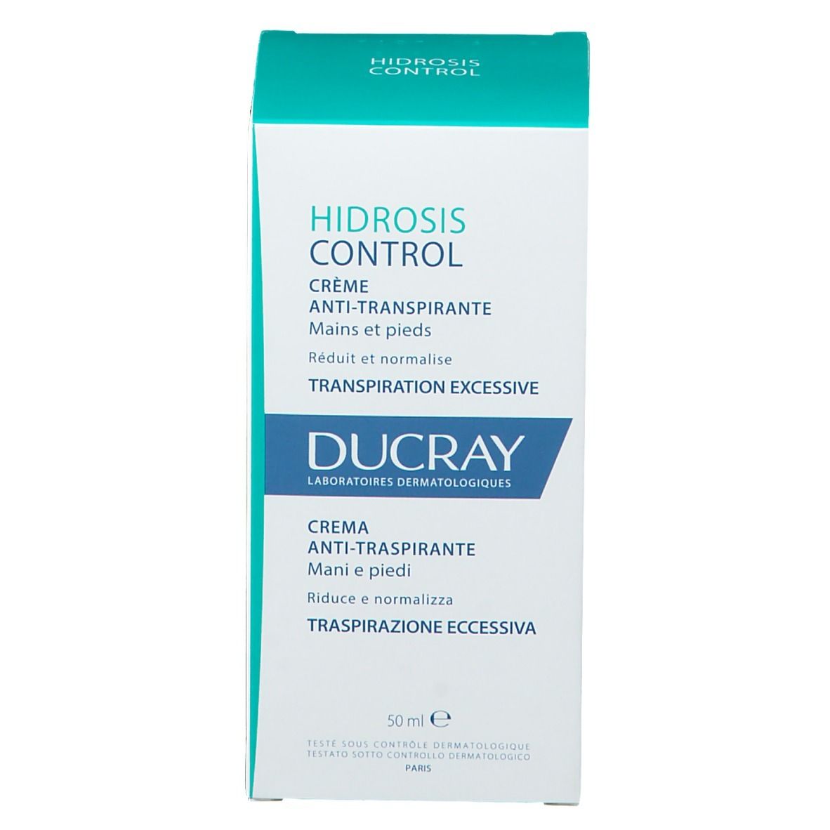 DUCRAY HIDROSIS CONTROL Hand-und Fußcreme
