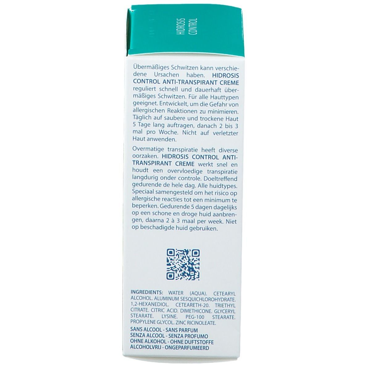 DUCRAY HIDROSIS CONTROL Hand-und Fußcreme