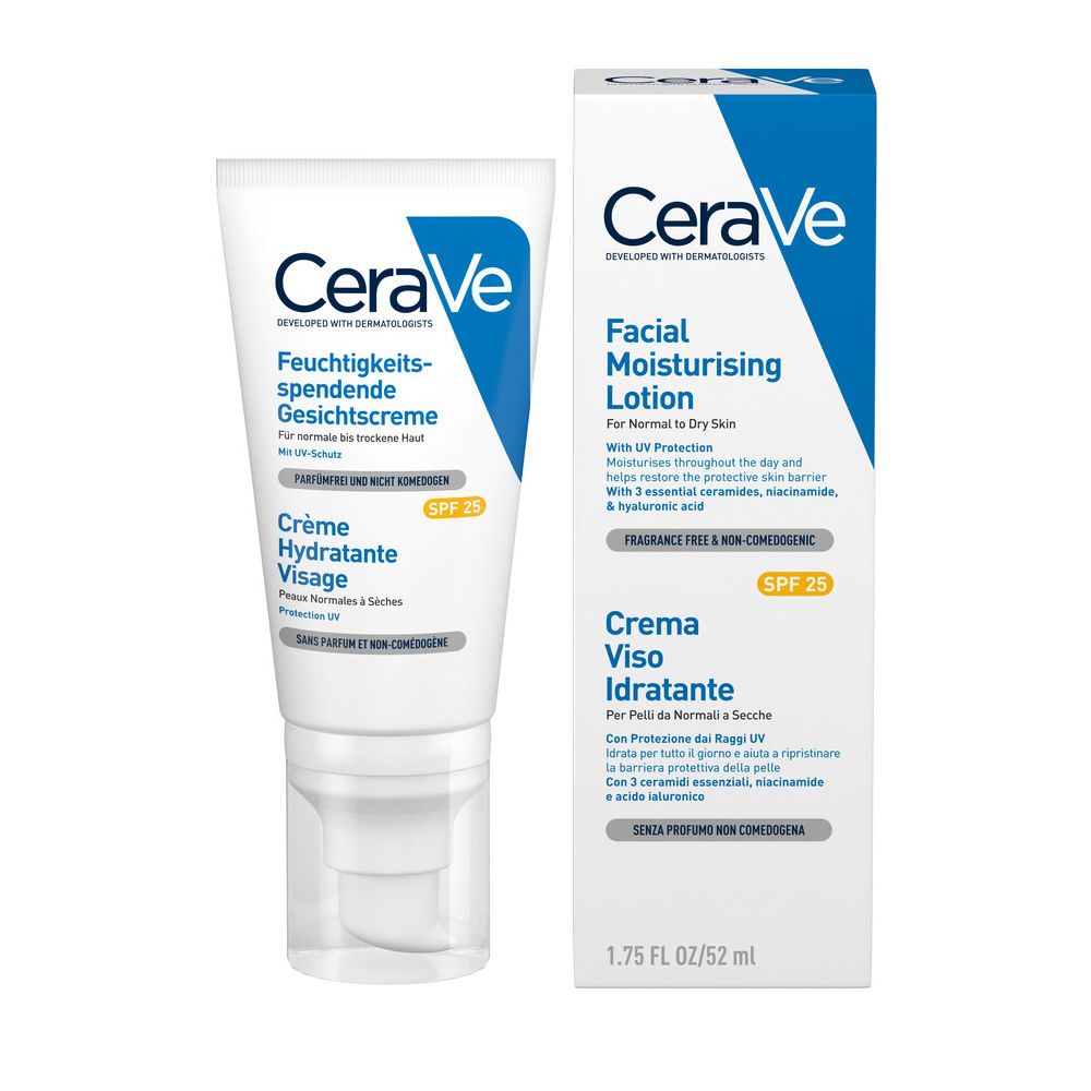 CeraVe Feuchtigkeitsspendende Gesichtscreme SF 25