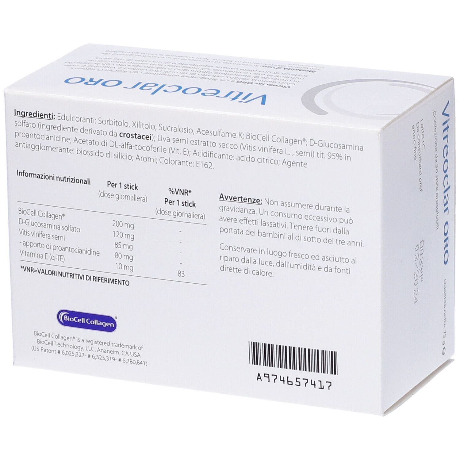 Vitreoclar ORO