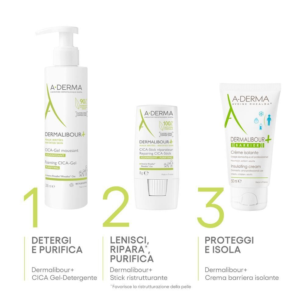 A-DERMA DERMALIBOUR+ Regenerierende Schutz-Creme