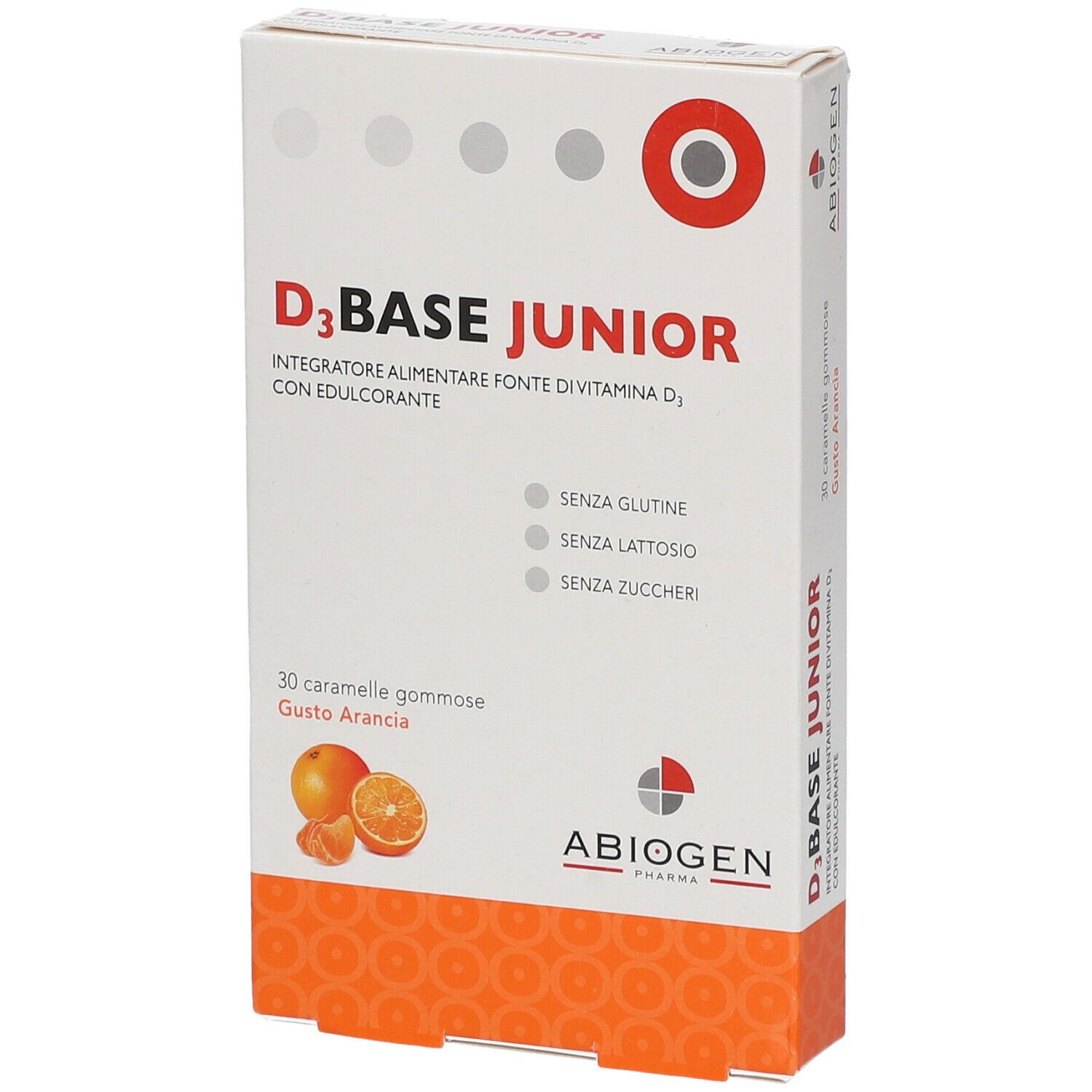 ABIOGEN D3 Base Junior Orangengeschmack