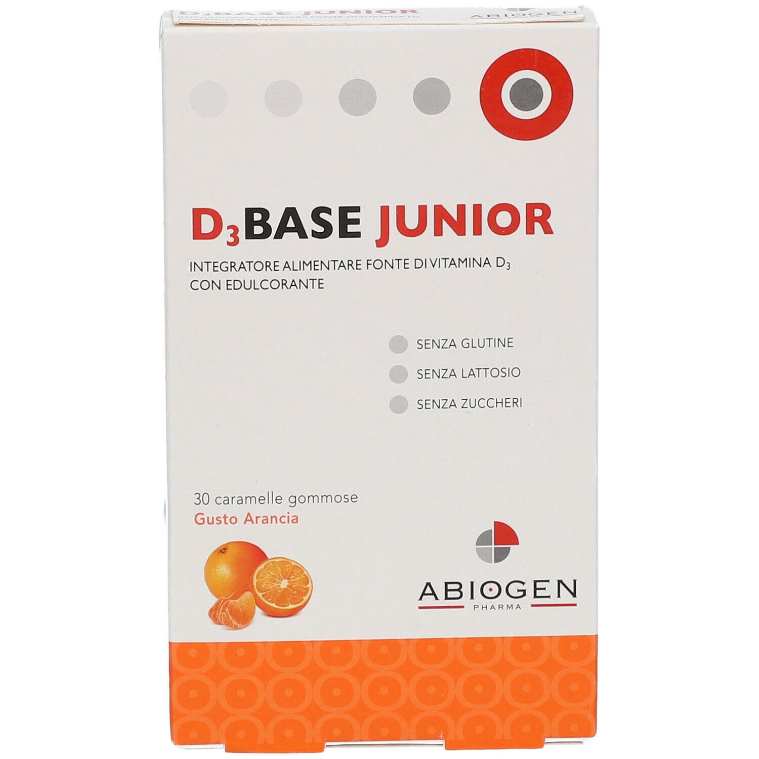 ABIOGEN D3 Base Junior Orangengeschmack