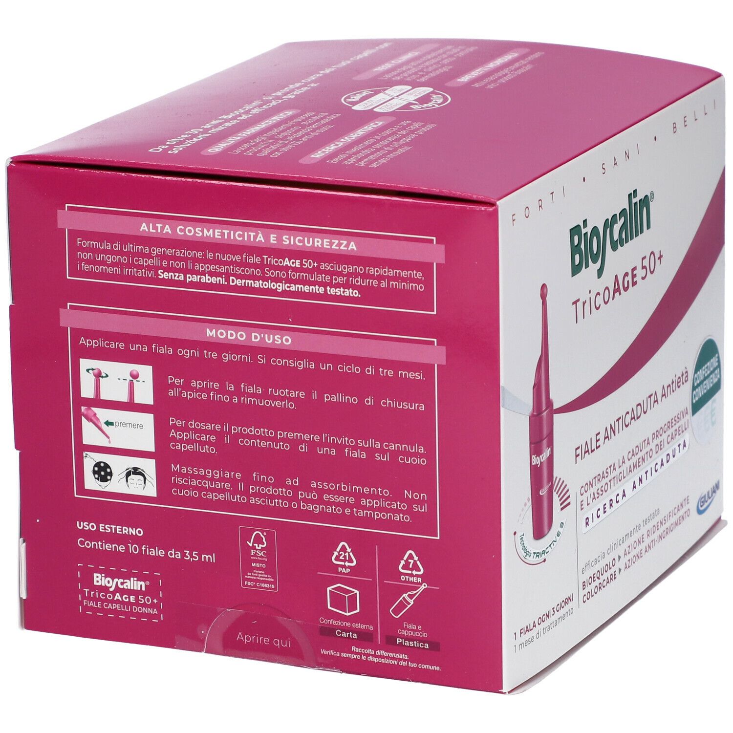 Bioscalin® TricoAGE 50+ Anti-Haarausfall Ampullen