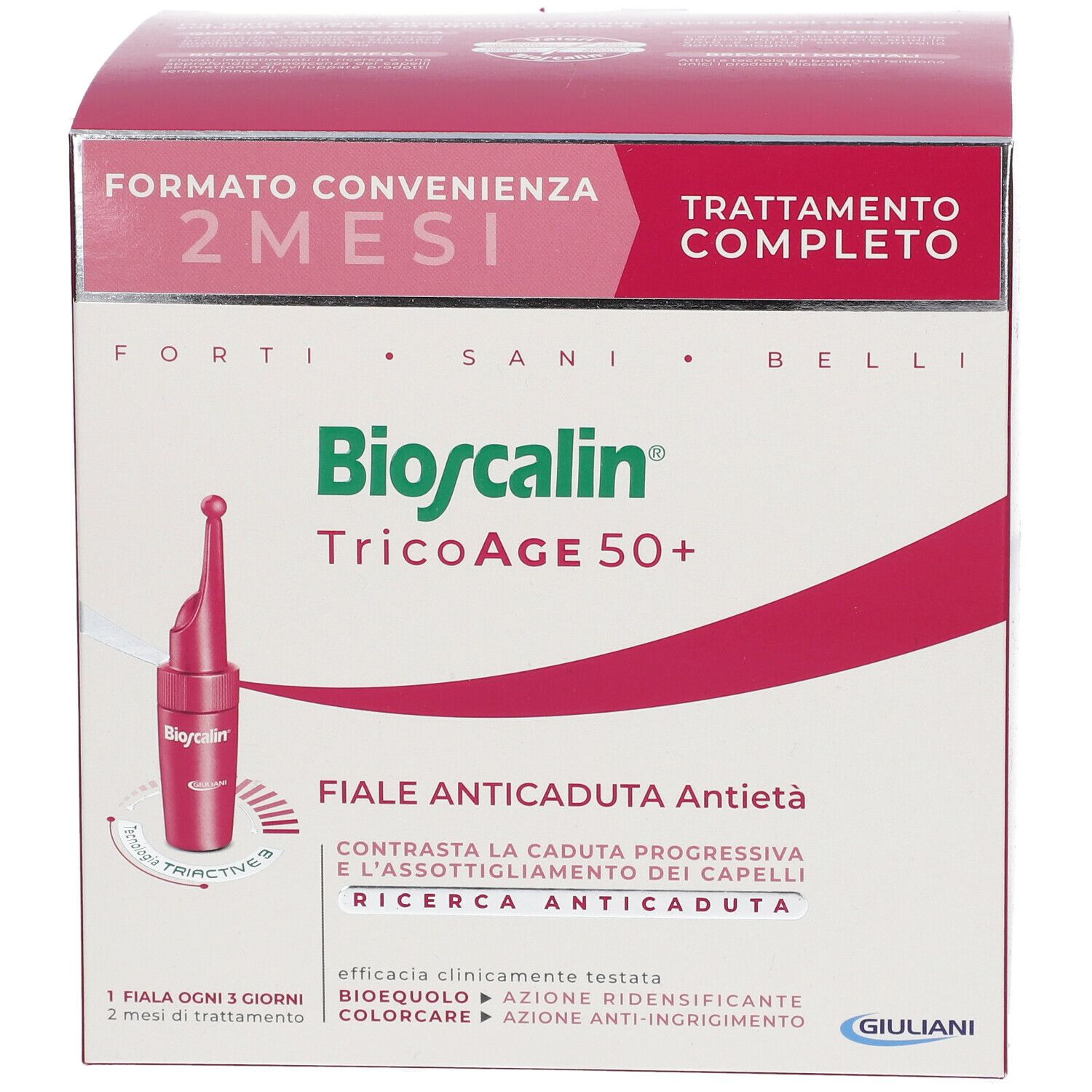 Bioscalin® TricoAGE 45+ Ampoules anti-chute de cheveux