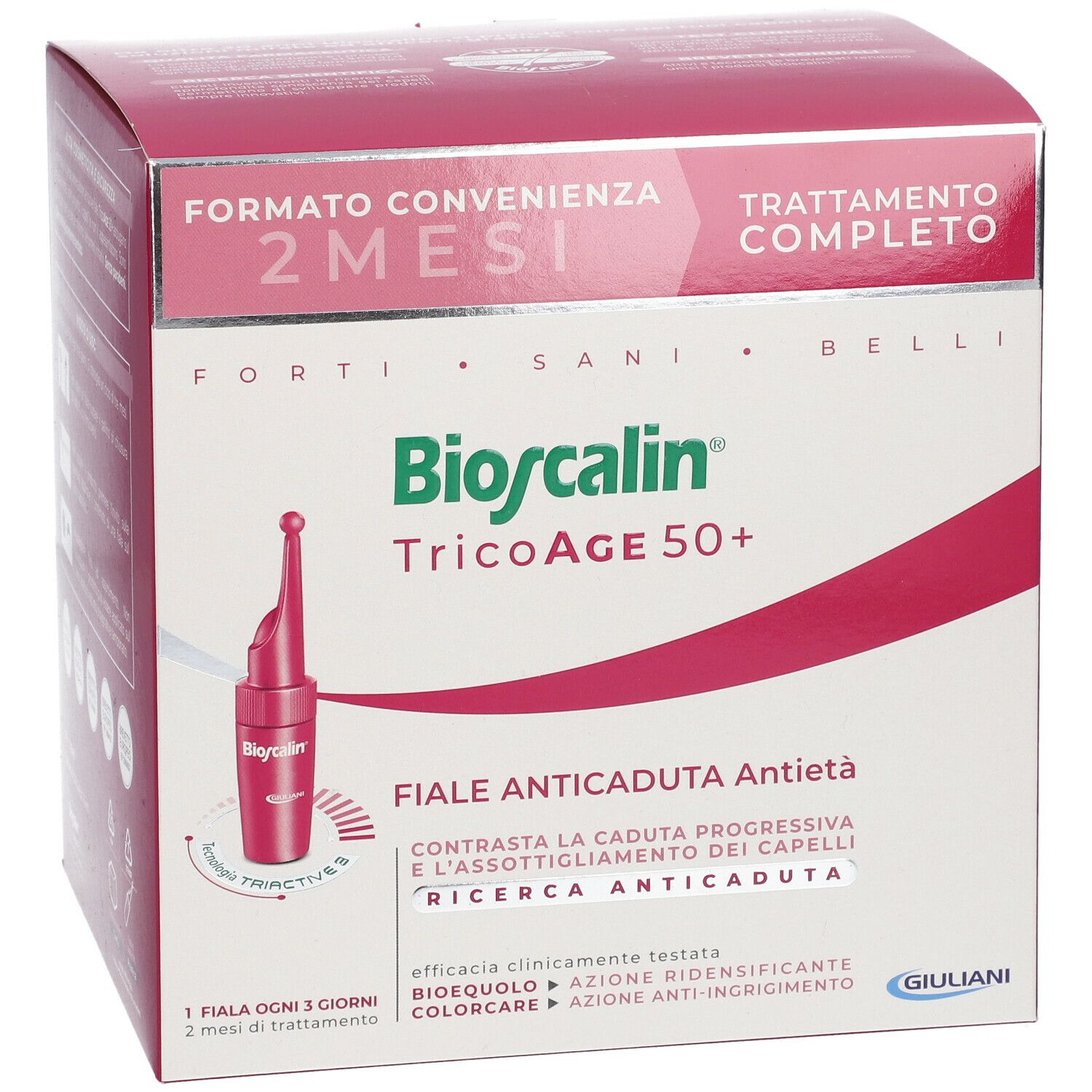 Bioscalin® TricoAGE 45+ Ampoules anti-chute de cheveux