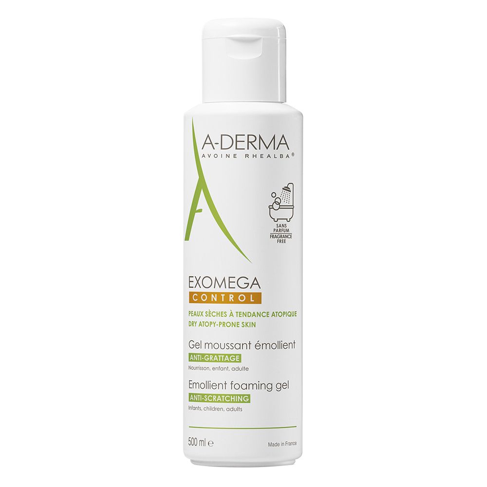 A-Derma Exomega Control Gel moussant émollient