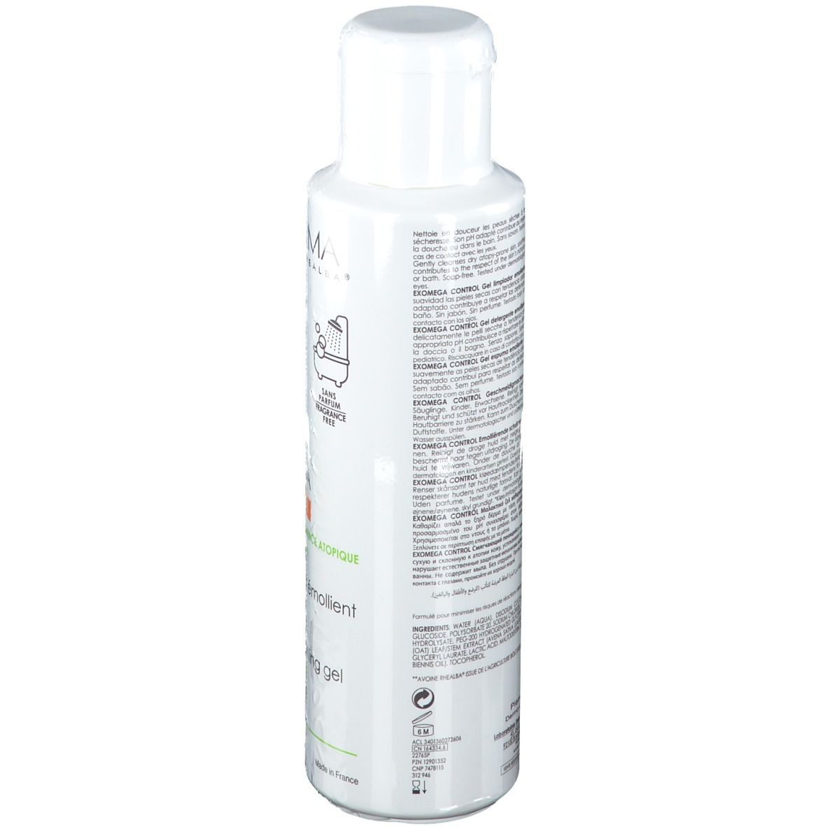 A-Derma Exomega Control Gel moussant émollient
