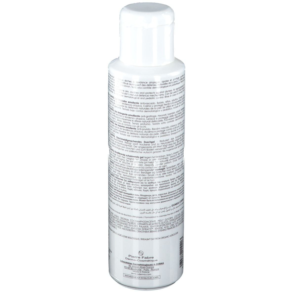 A-Derma Exomega Control Gel moussant émollient