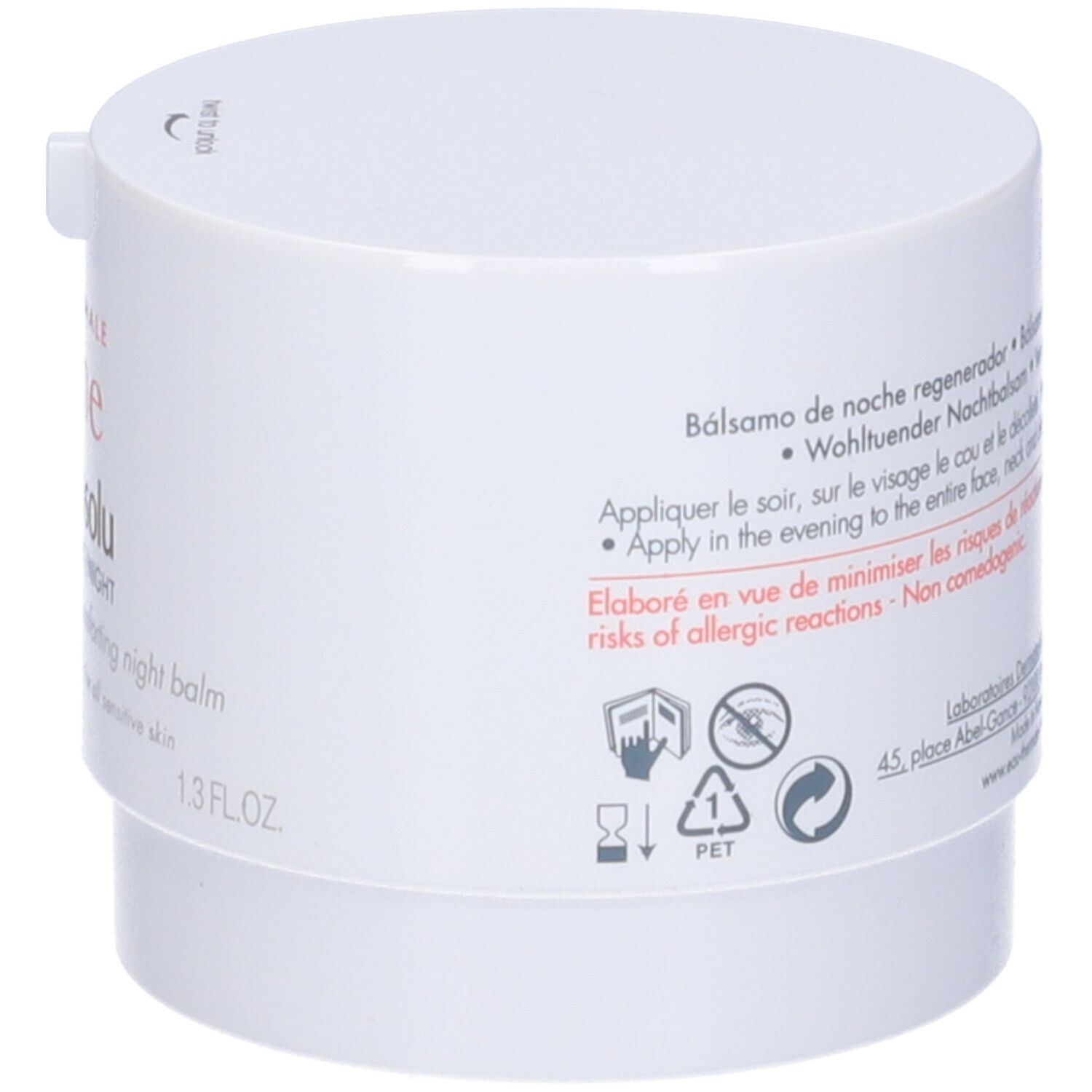 Avène DermAbsolu Baume nuit réconfortant