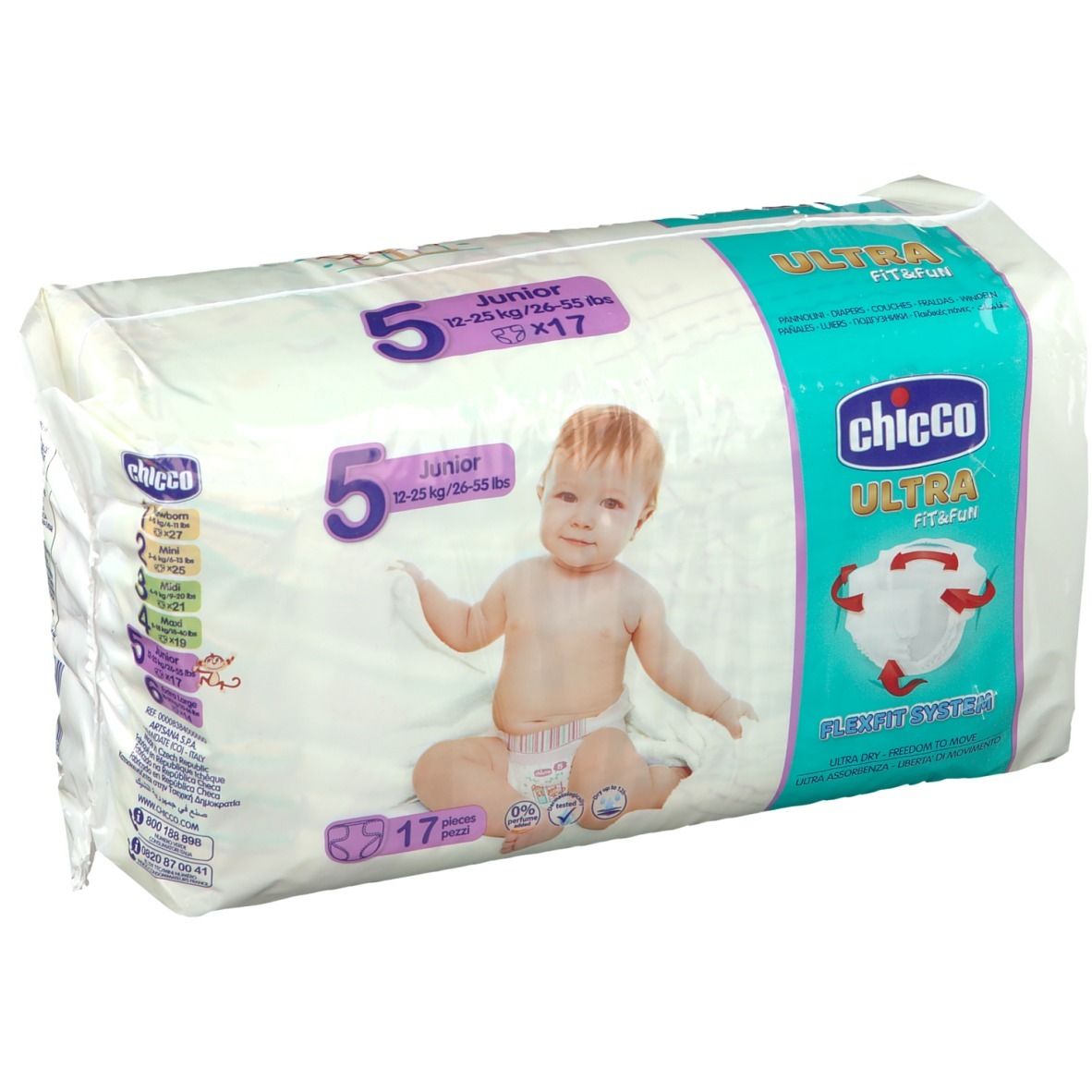 Chicco® Ultra Fit&Fun Couches taille 5