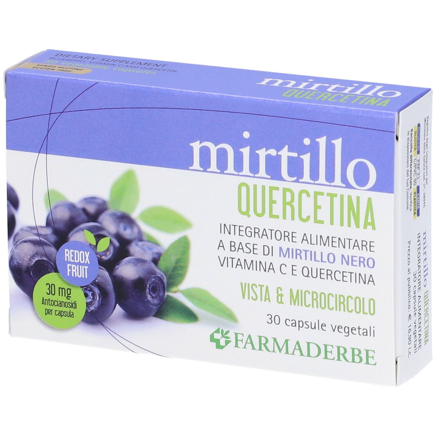 Myrte Quercetin 30 Kapsel Vegetali