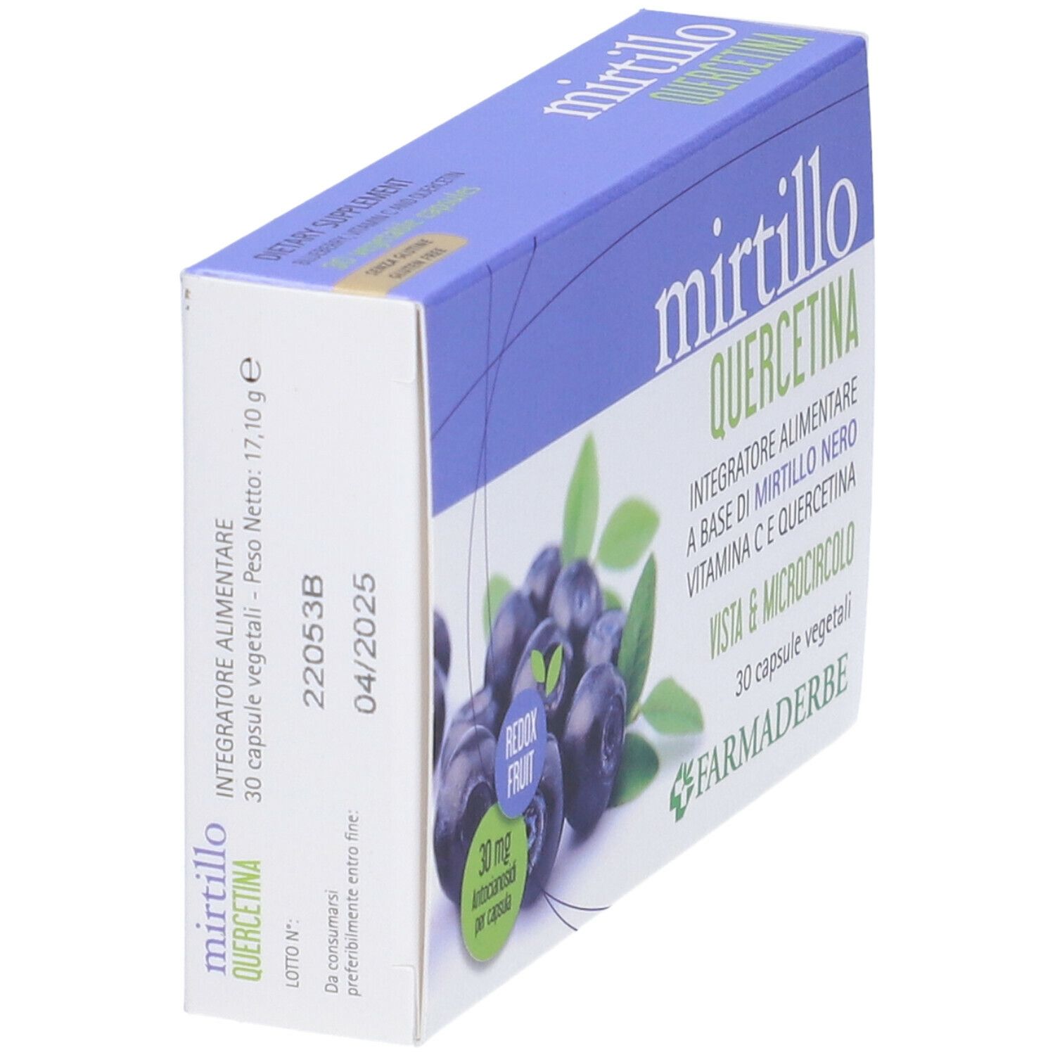 Myrte Quercetin 30 Kapsel Vegetali