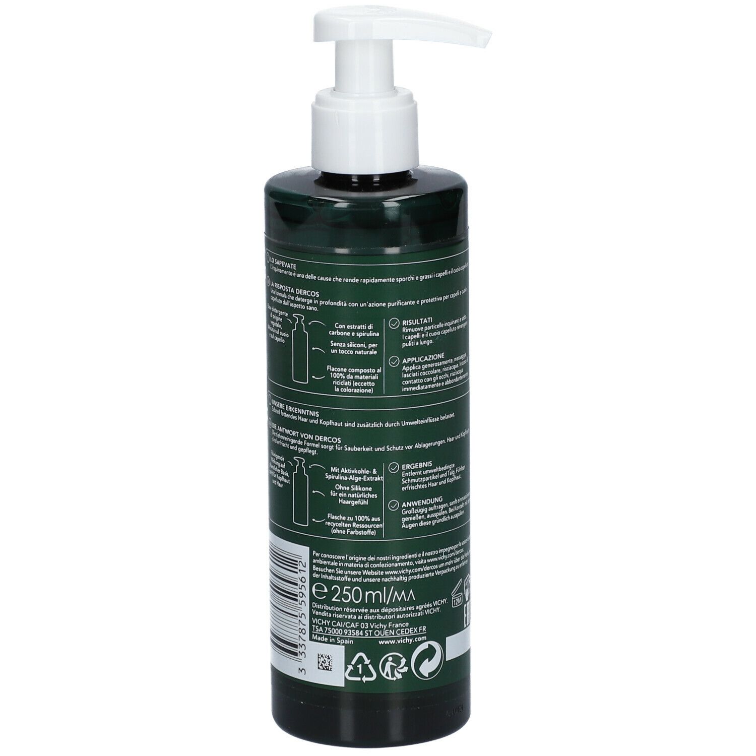 DERCOS NUTRIENTS Shampooing Detox