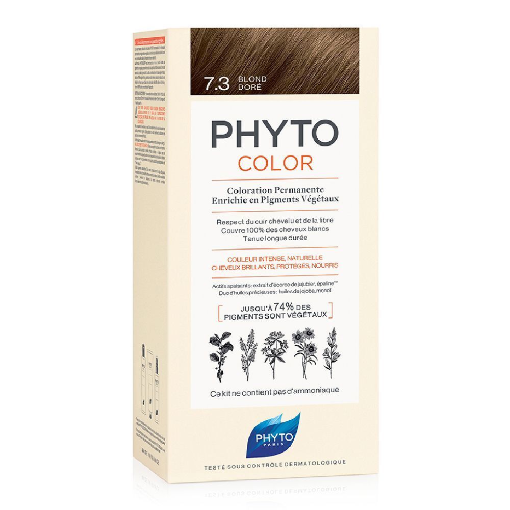 PHYTOCOLOR 7,3 Blond doré