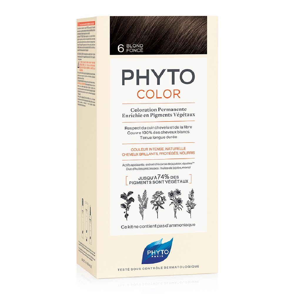 PHYTOCOLOR Permanente Färbung 6 Dunkelblond