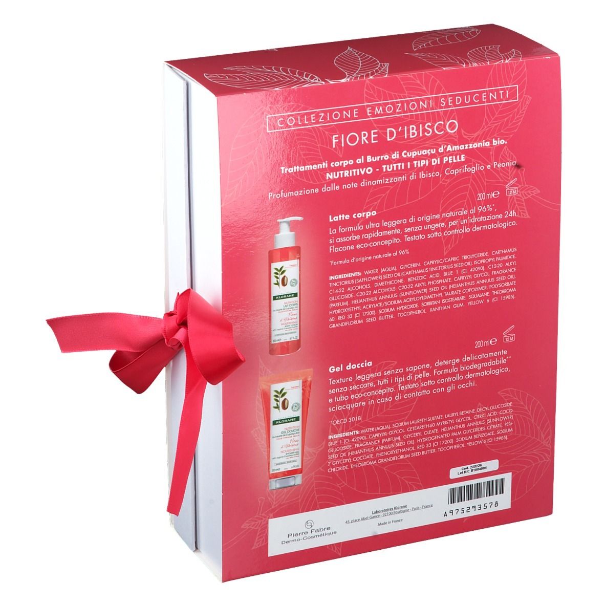 KLORANE Set Hibiskusblüte