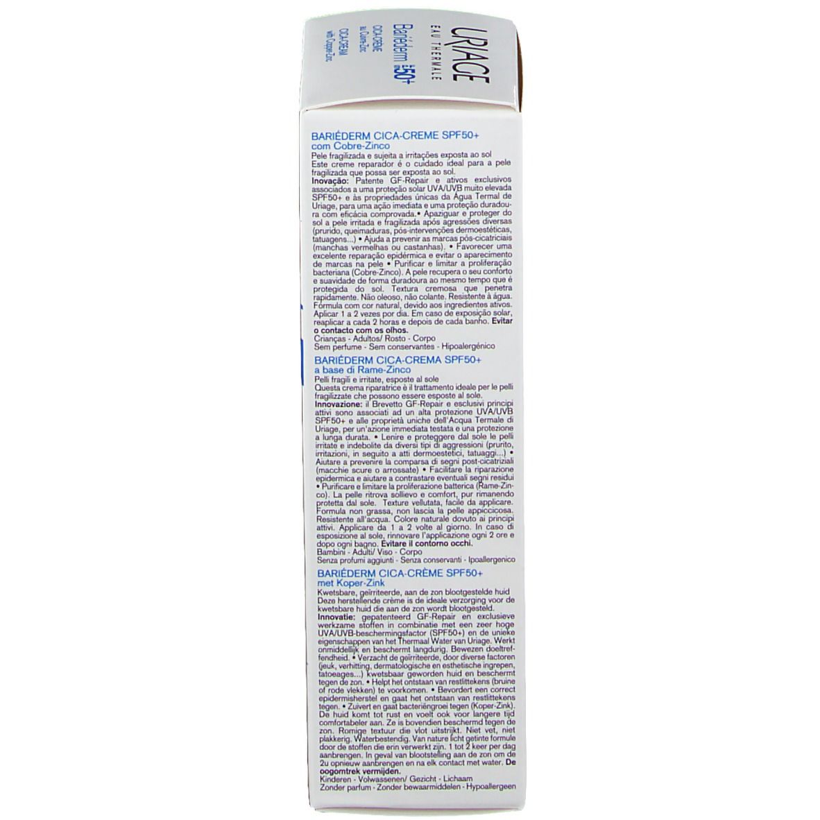 URIAGE Bariéderm Cica-Crema mit CU-ZN SPF 50+