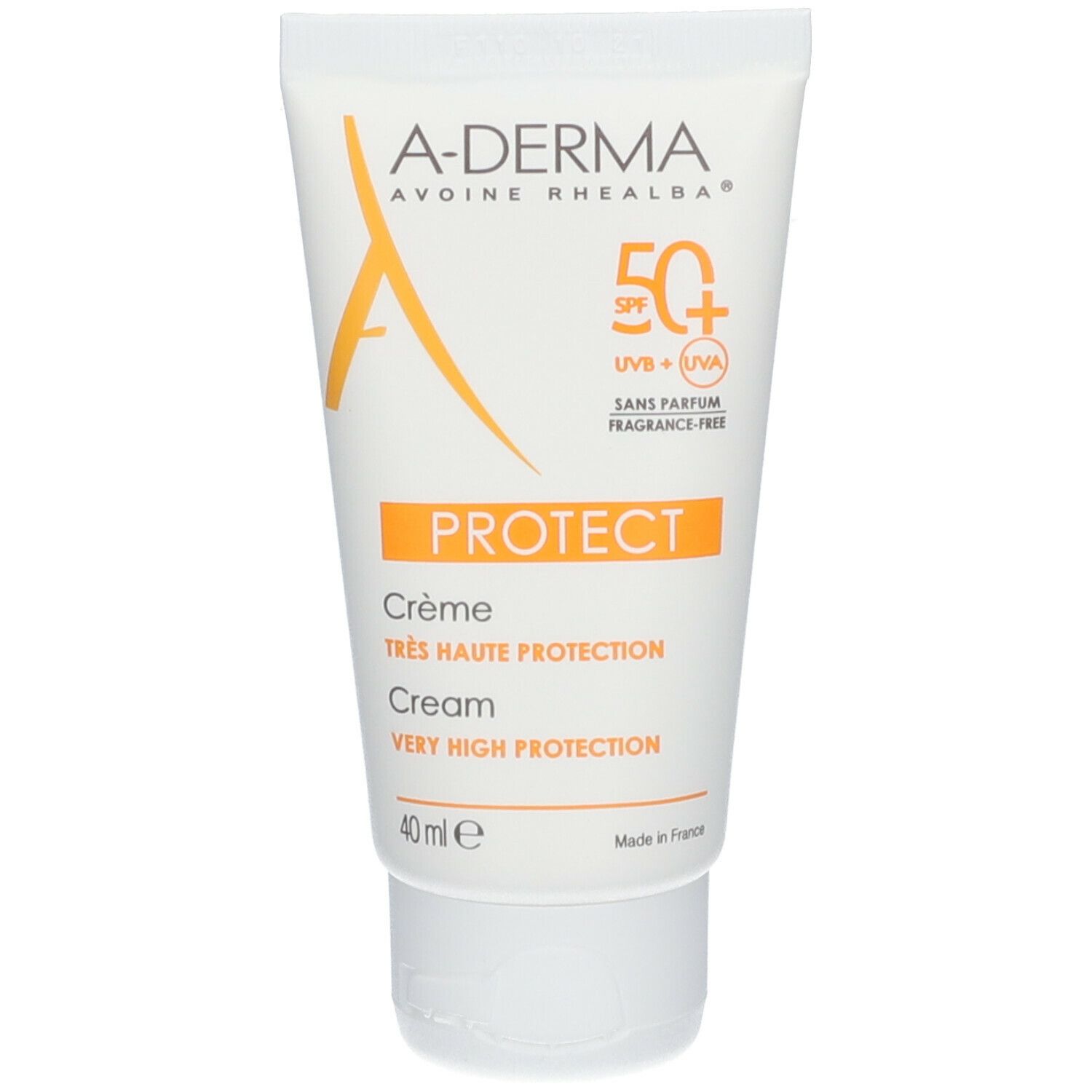 A-Derma Protect Crème SPF50+ sans parfum