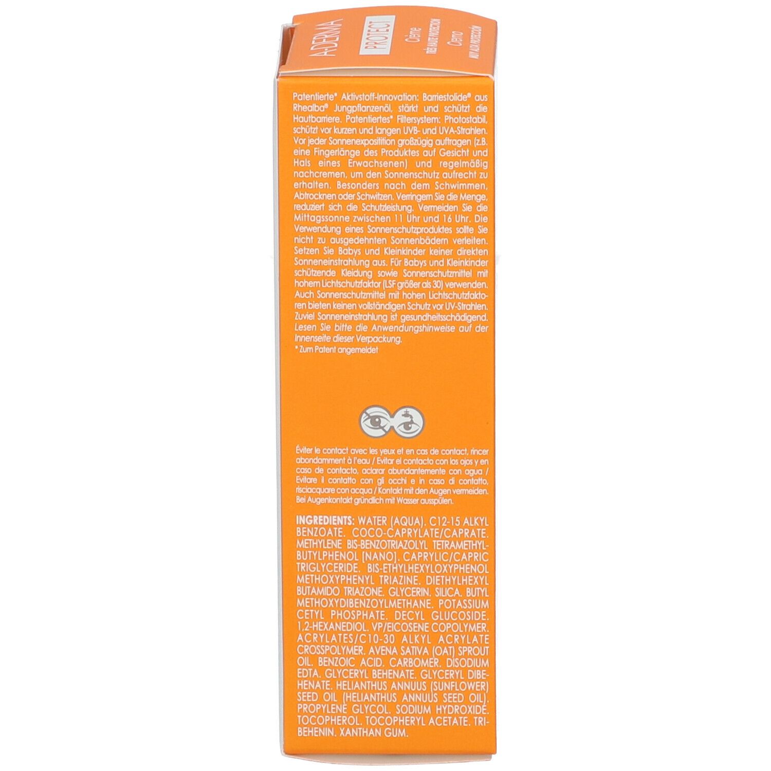 A-Derma Protect Crème SPF50+ sans parfum