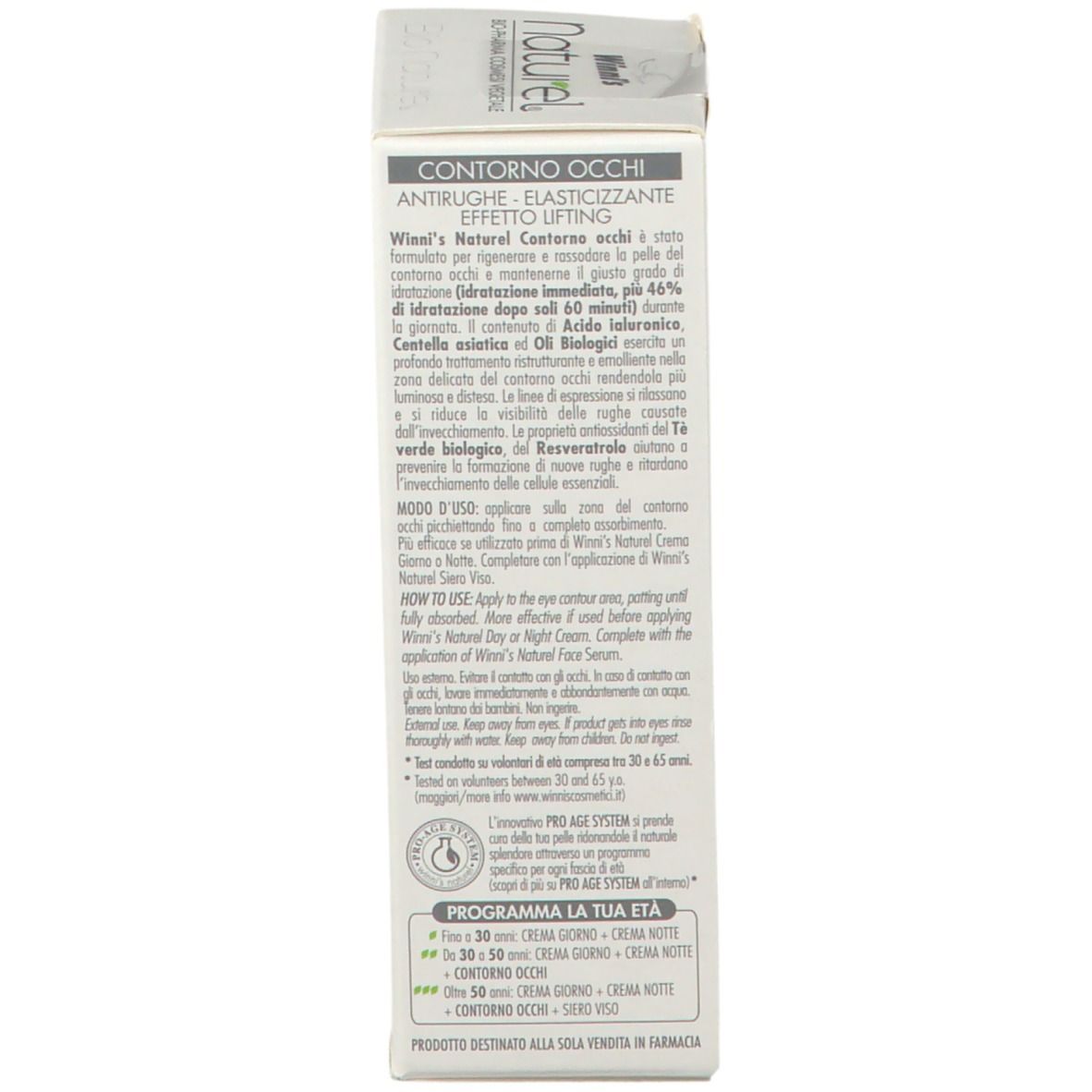 Winni's Naturel® Crème Contour des Yeux Anti-Rides