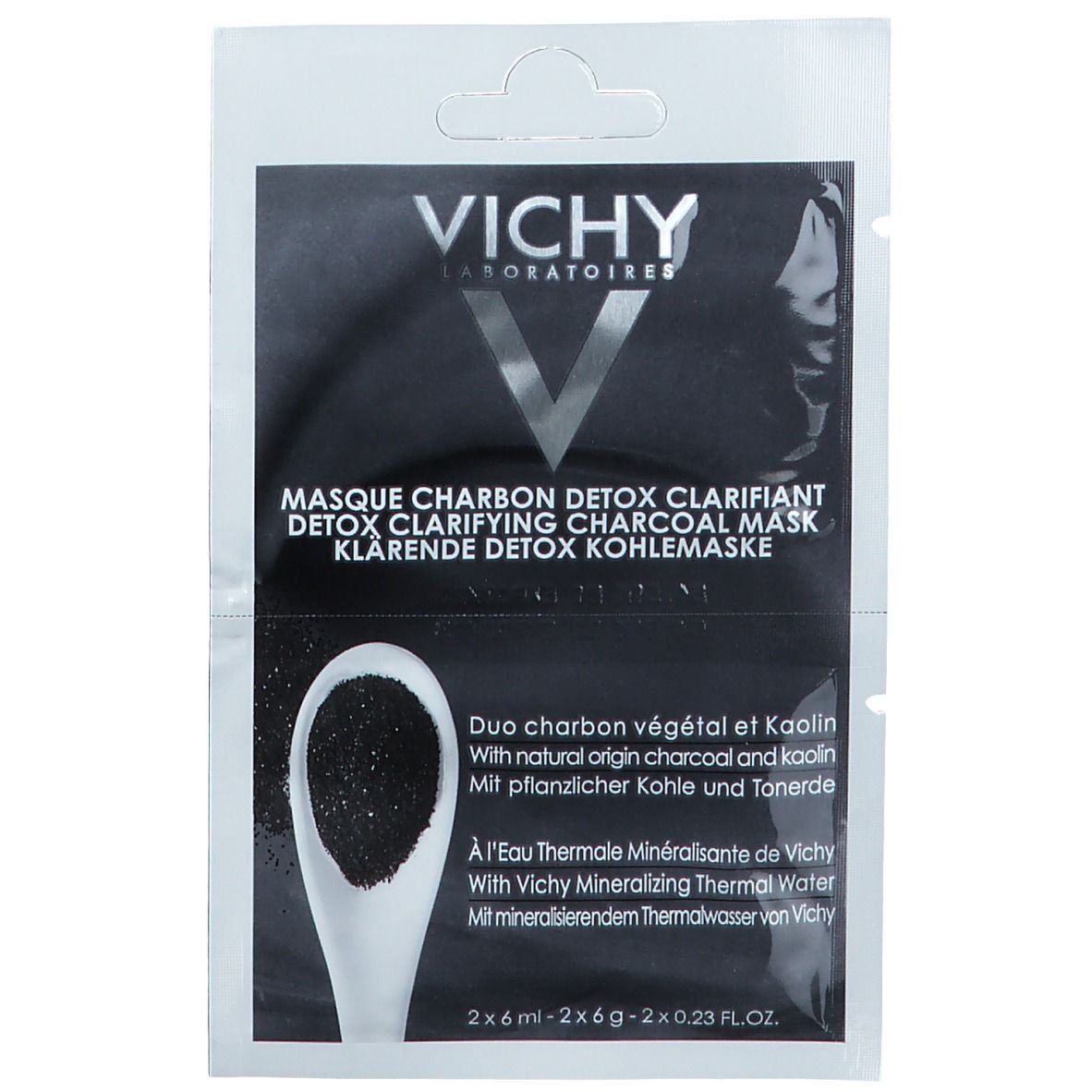 VICHY Klärende Detox Kohlemaske