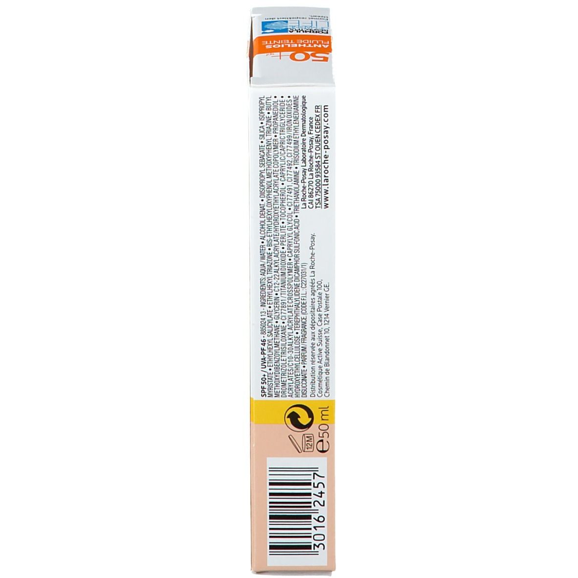 LA ROCHE POSAY Anthelios Crème Solaire Pocket Fluide Teintée SPF50+