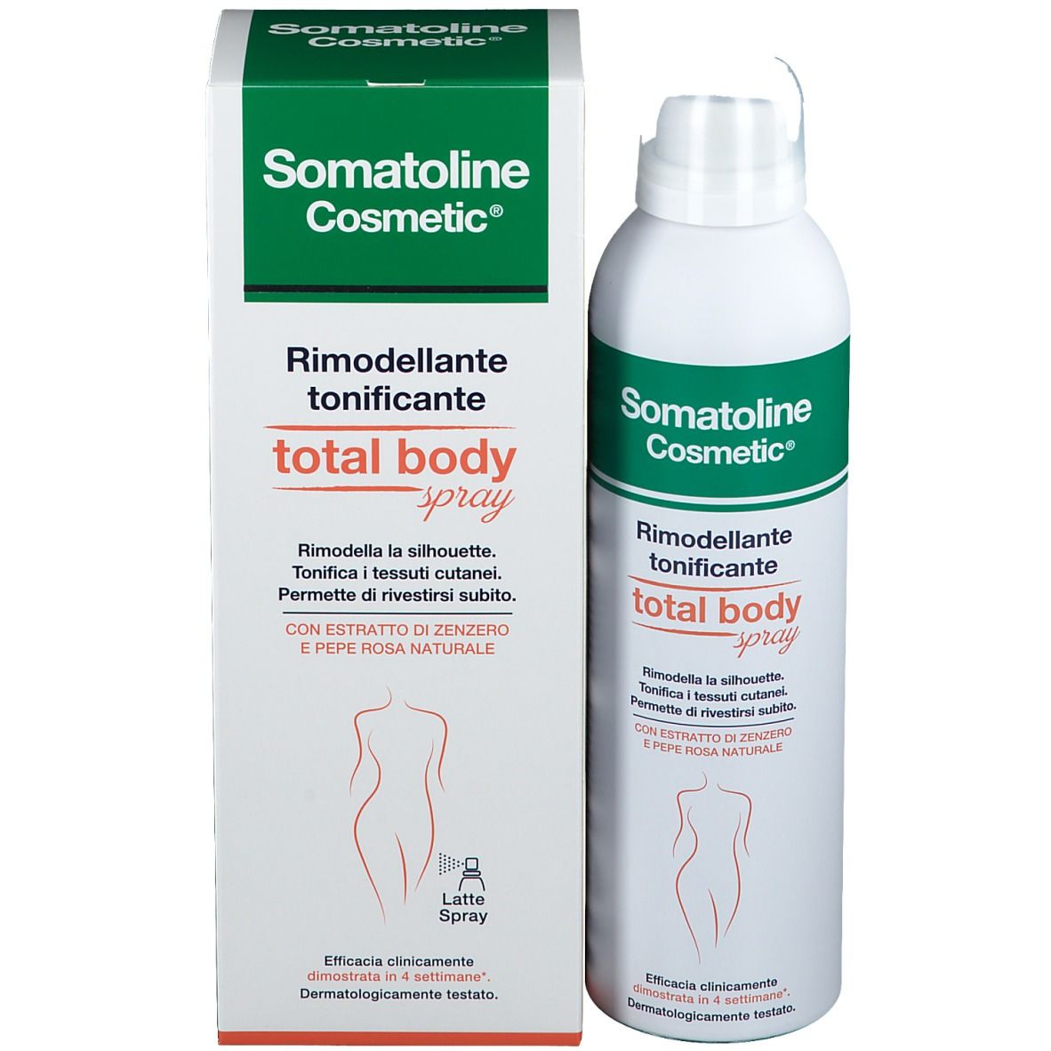 Somatoline Cosmetic® Spray remodelant et tonifiant pour le corps entier