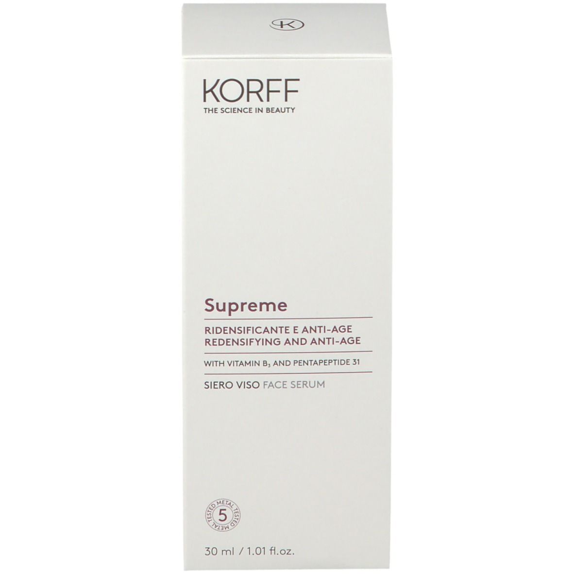 KORFF Supreme Sérum visage