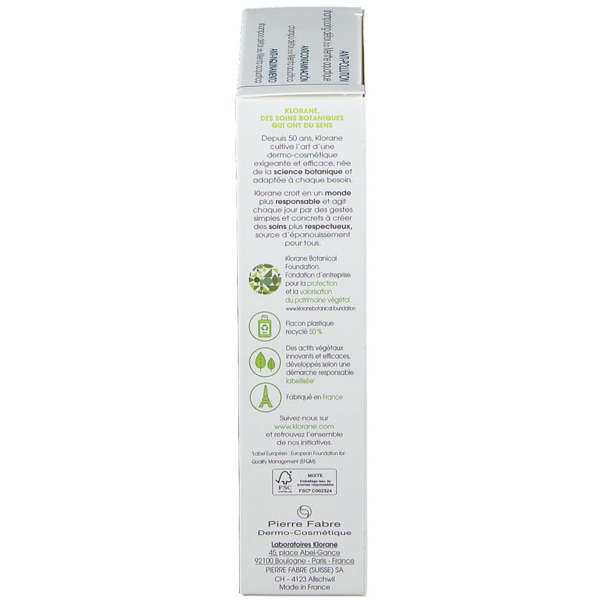 KLORANE Shampoo Detox mit Wasserminze