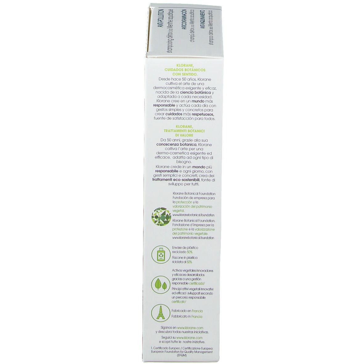 KLORANE Shampoo Detox mit Wasserminze